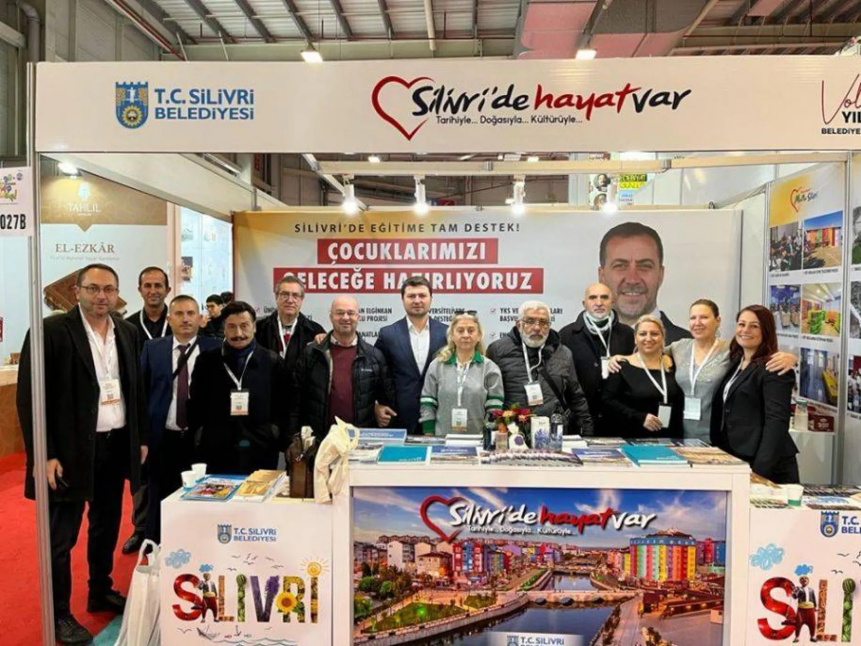 Silivri Belediyesi Tüyap Kitap Fuarı'nda Yoğun İlgi Görüyor