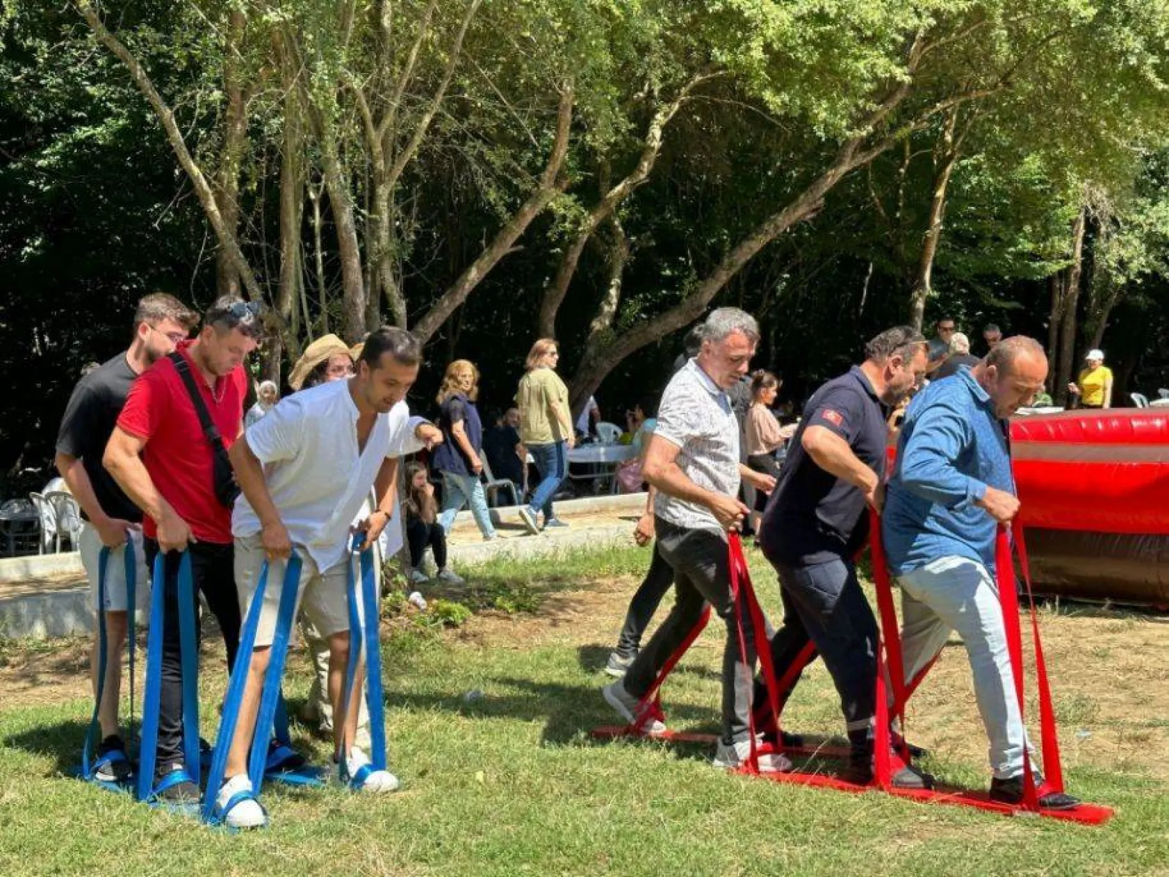 Belediye personeli motivasyon pikniğinde bir araya geldi