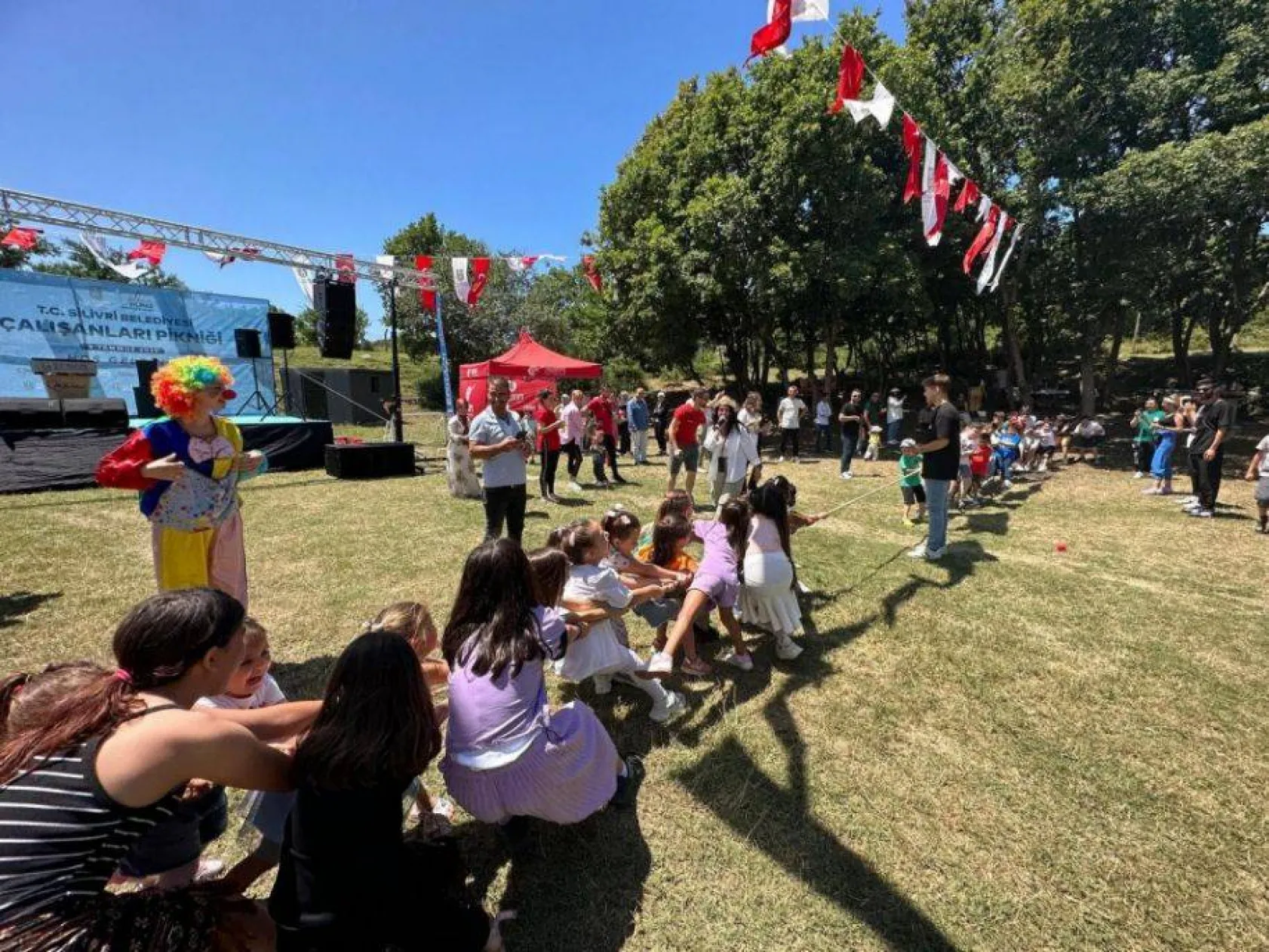 Belediye personeli motivasyon pikniğinde bir araya geldi