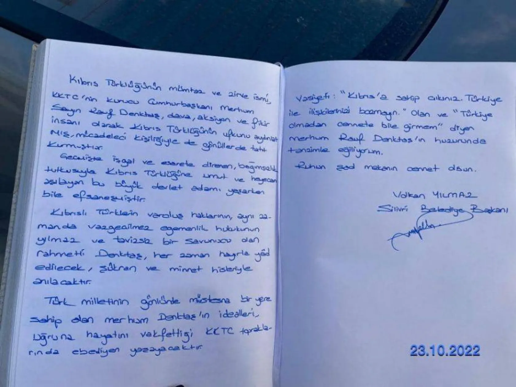 Silivri heyeti KKTC'ye çıkarma yaptı