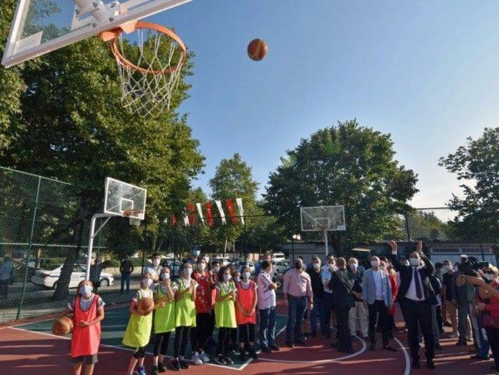 Aydan Siyavuş Basketbol Sahaları Törenle Açıldı