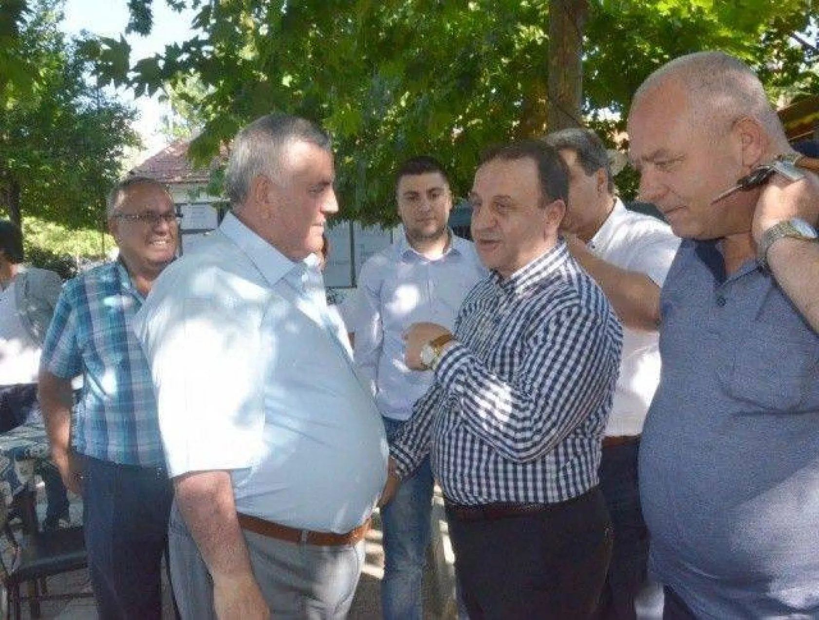 Işıklar Mahallelerde Hemşerileriyle Bayramlaştı