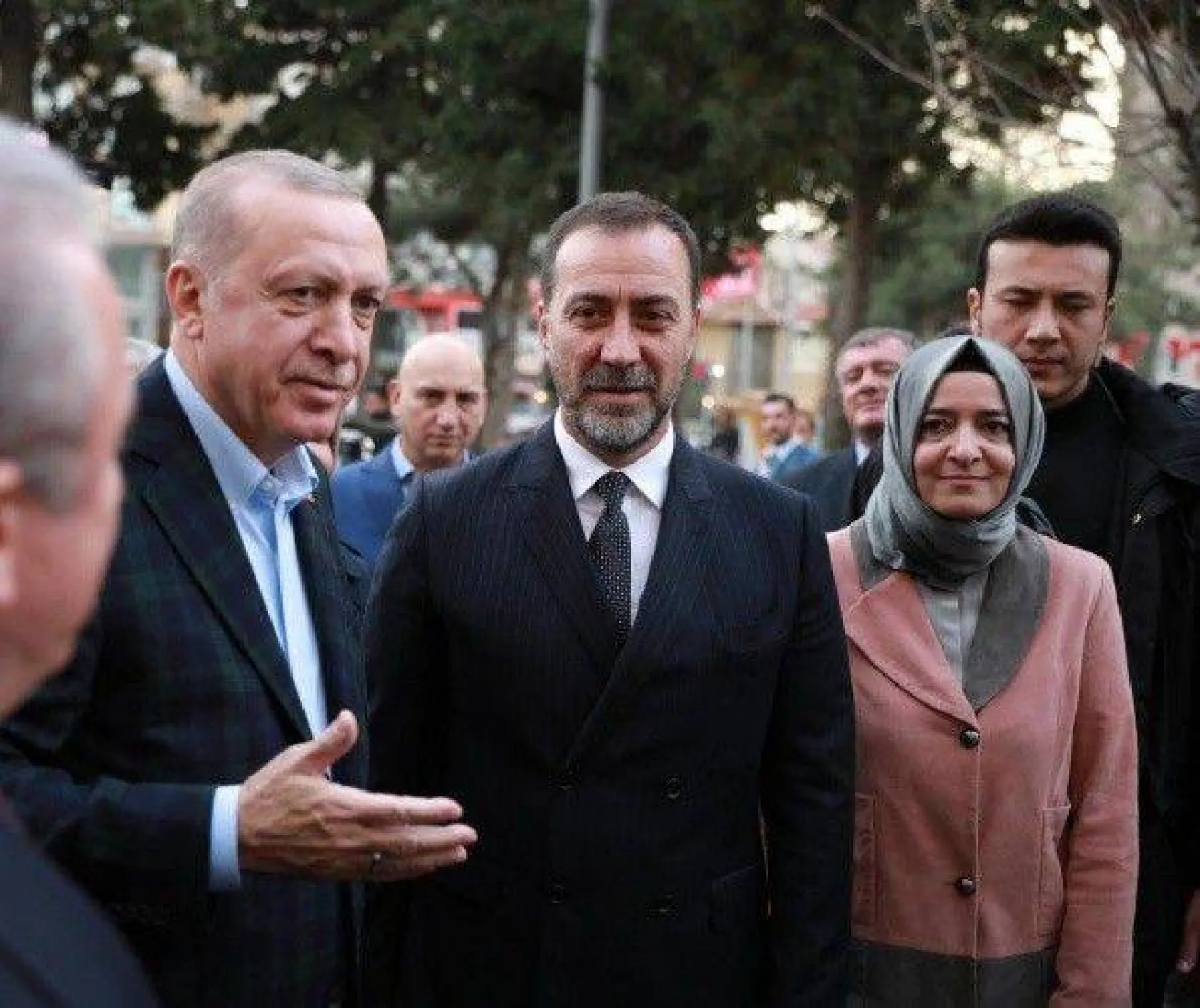 Cumhurbaşkanı Erdoğan'dan Başkan Yılmaz'a ziyaret