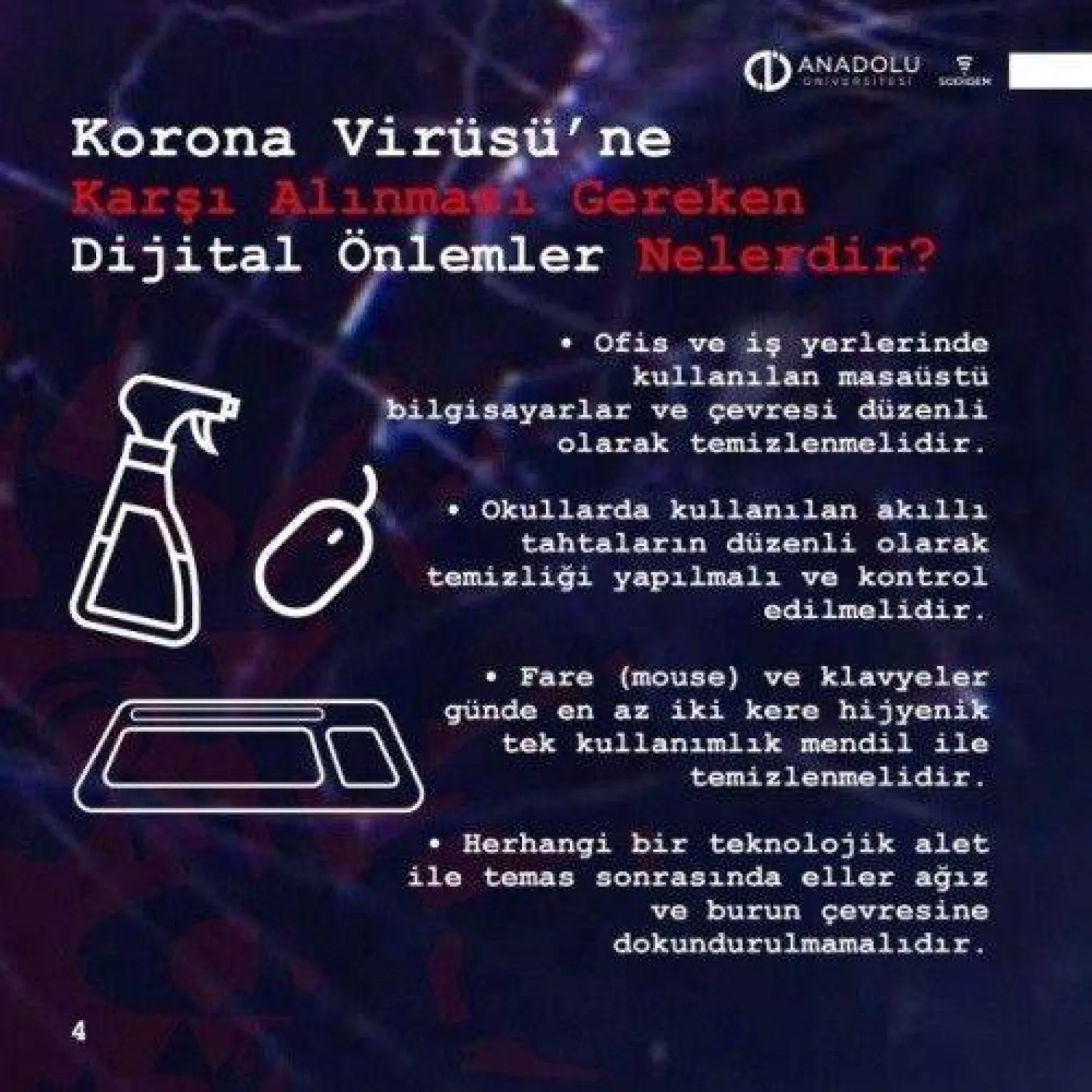 Telefonunuzda 'korona' taşımayın