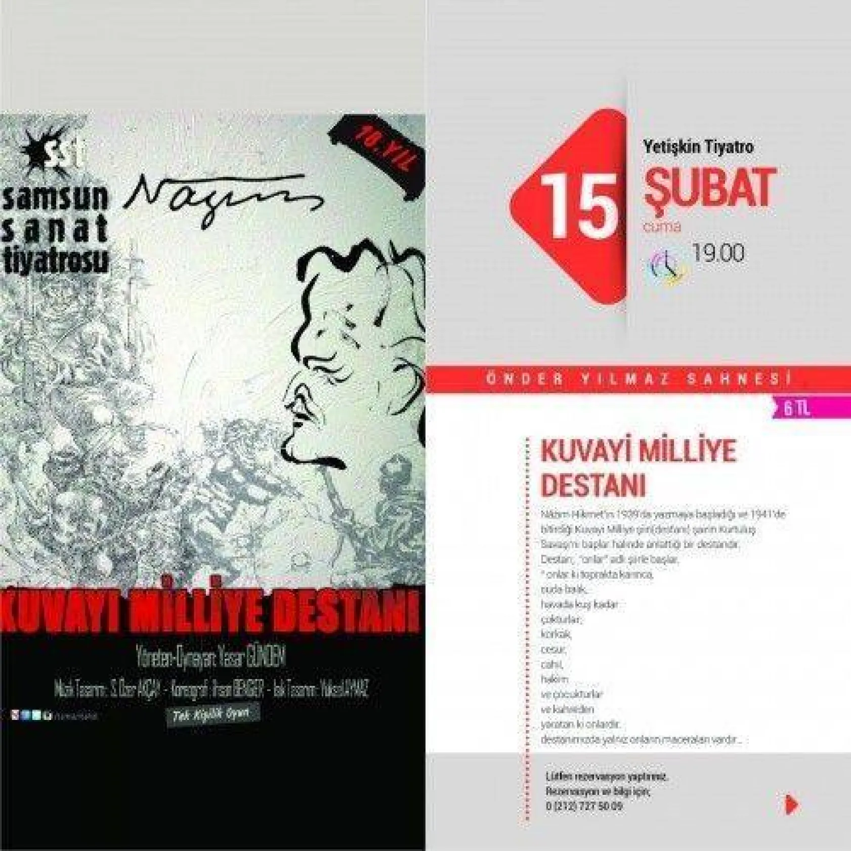 Şubat Ayı Kültür Sanat Takvimi Yayınlandı