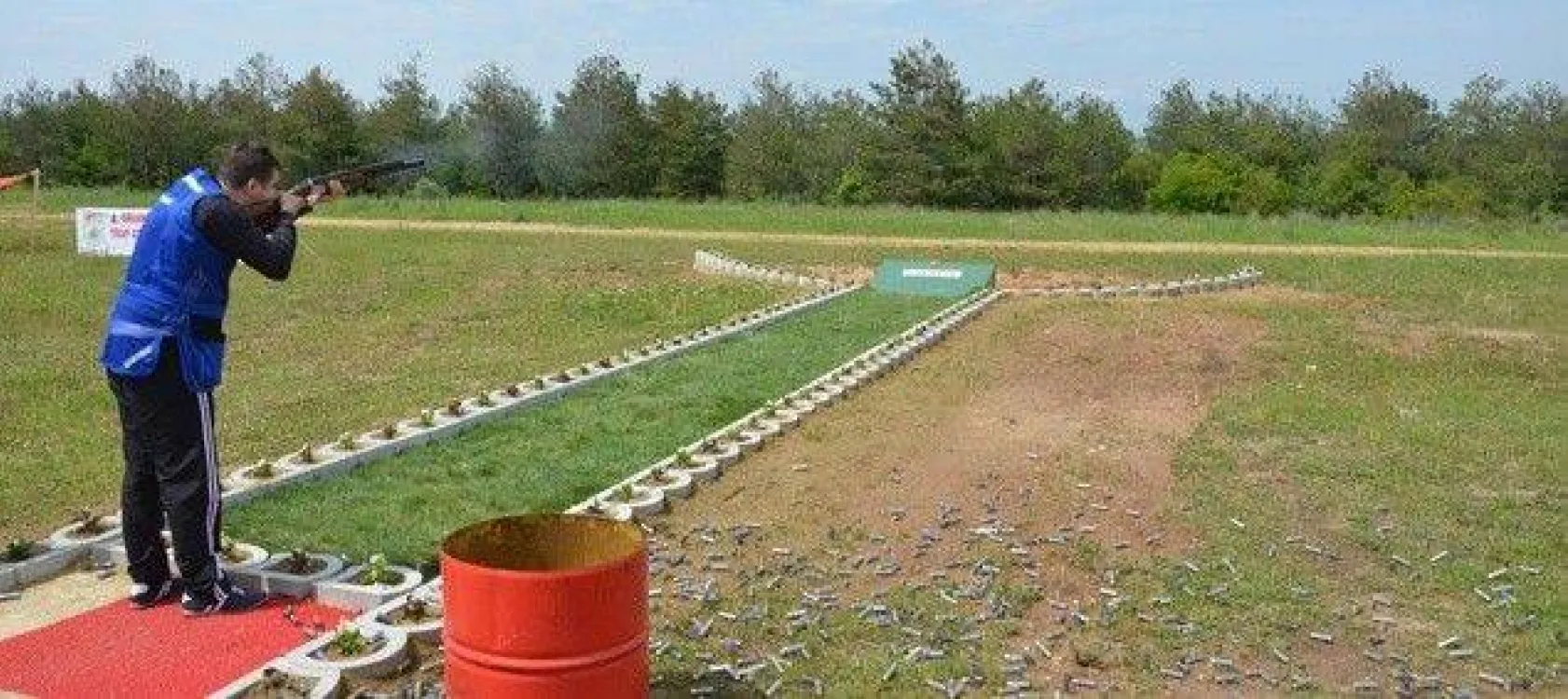 Festival tadında Trap atışları yapıldı