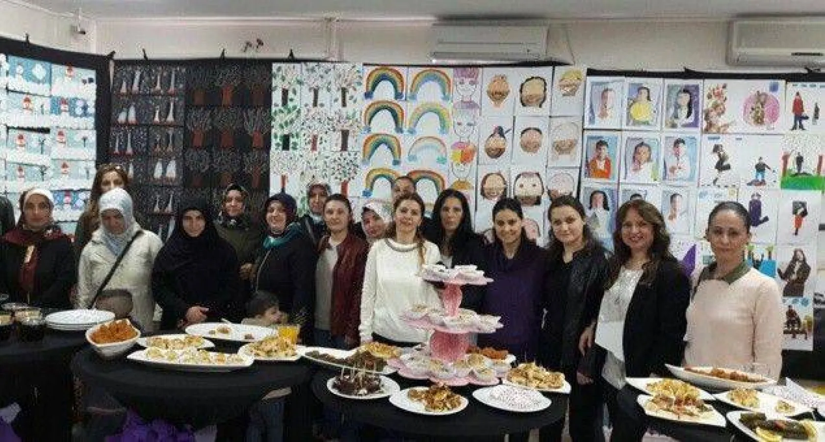 Öğrencilerden &quot30 nefes 30 renk&quot