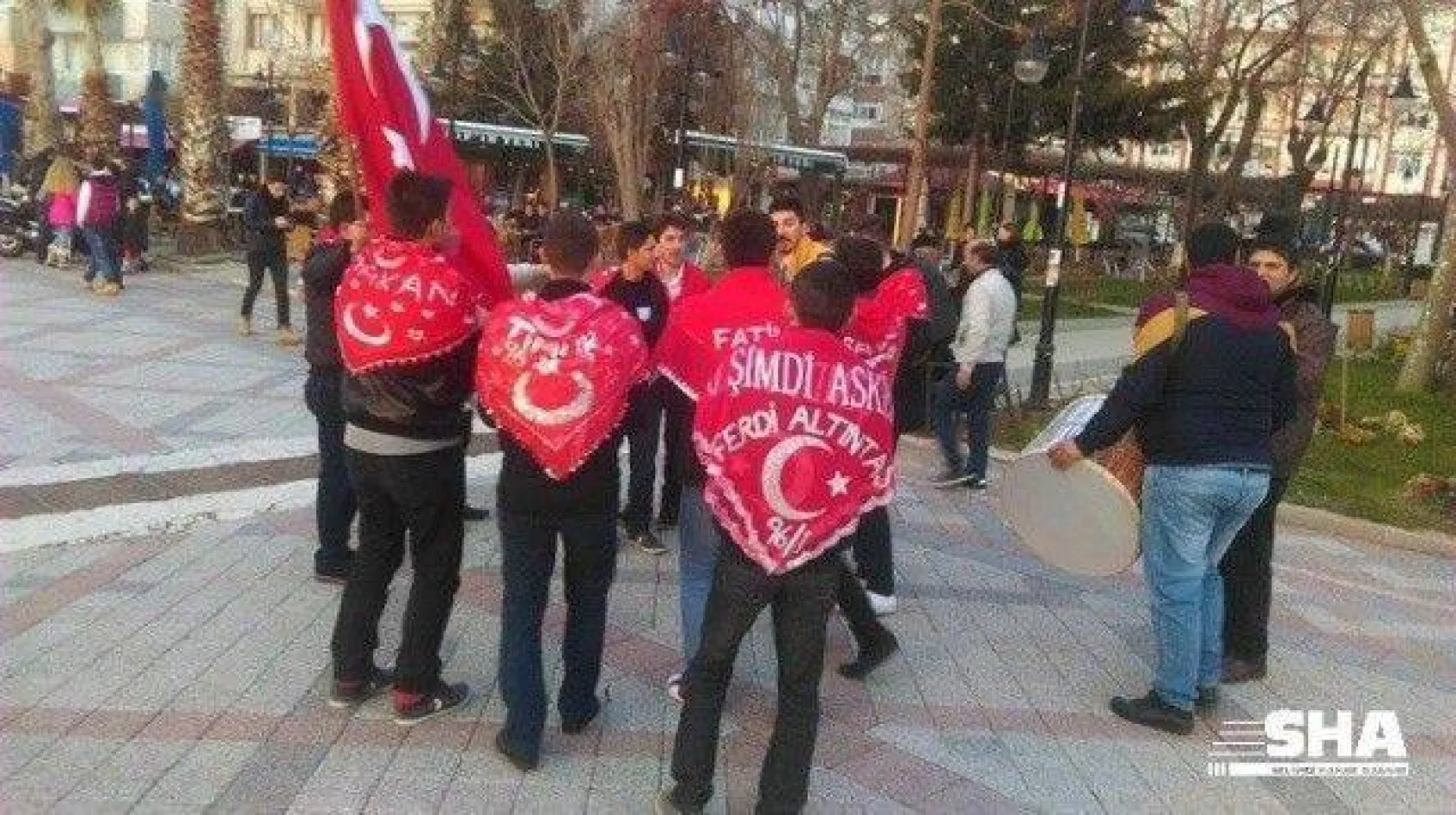 Silivri'de asker uğurlama töreni