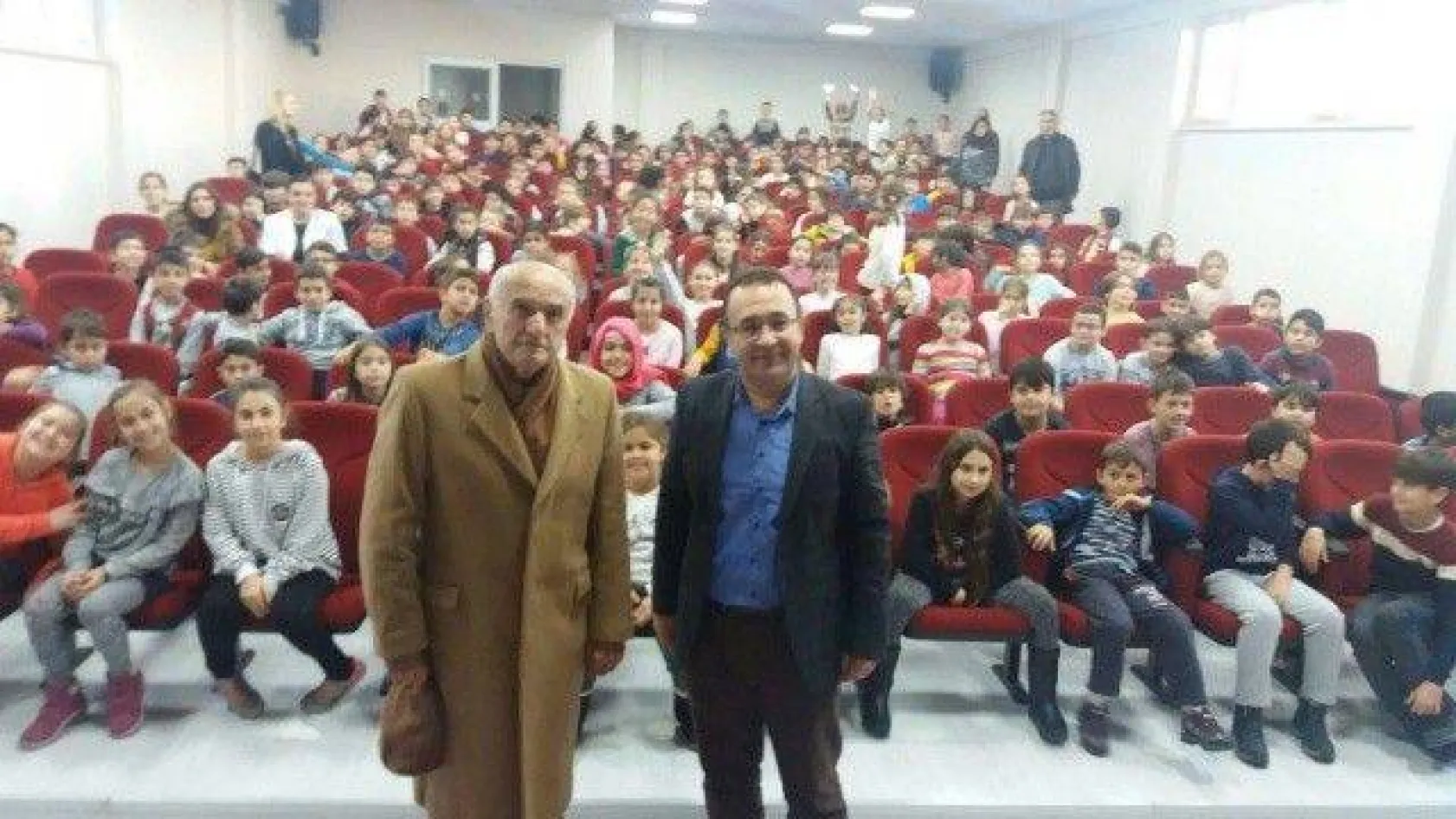 Baldöktü, öğrencilerle buluştu