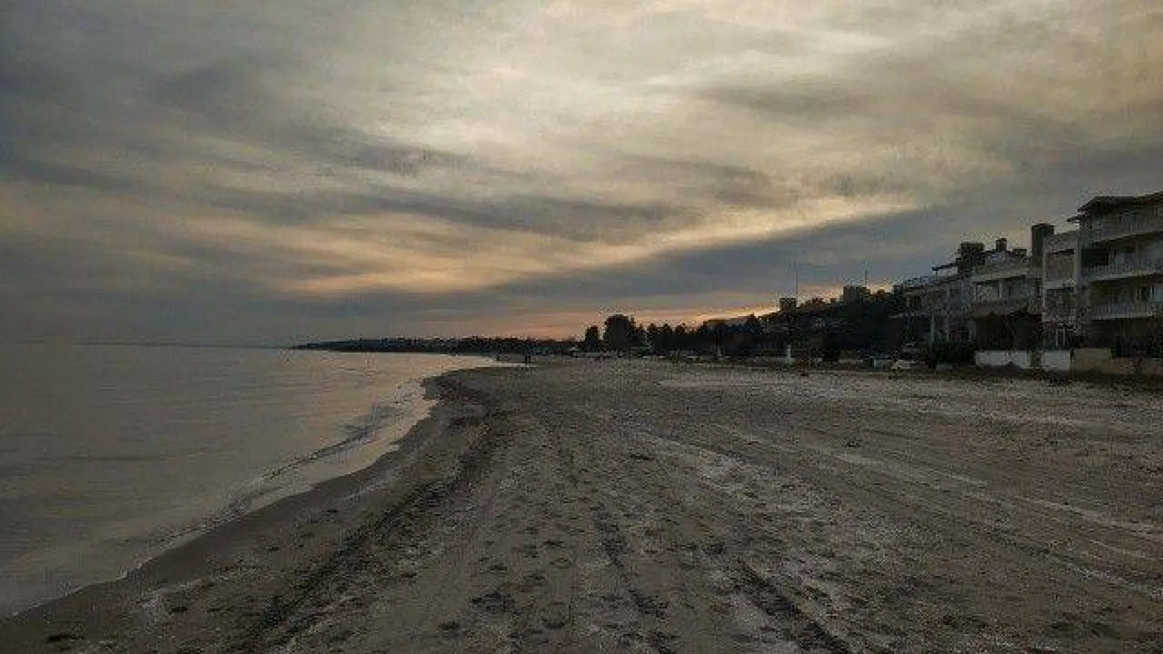 Silivri'de kartpostallık gün batımı