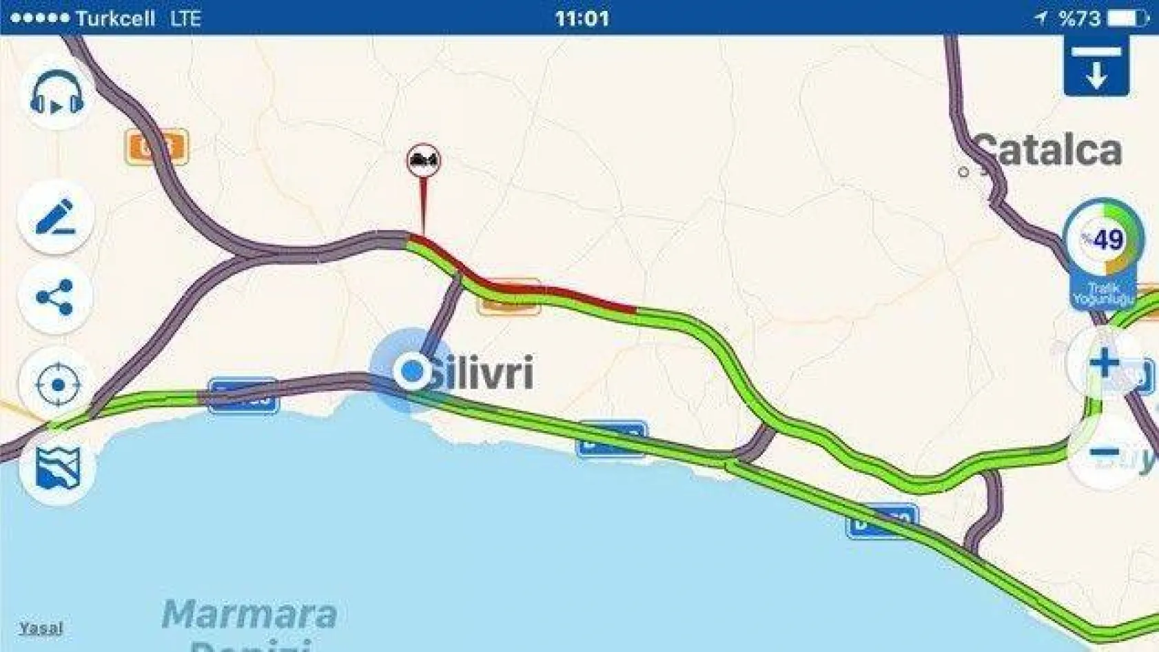 Jandarma'dan 'TEM' uygulaması