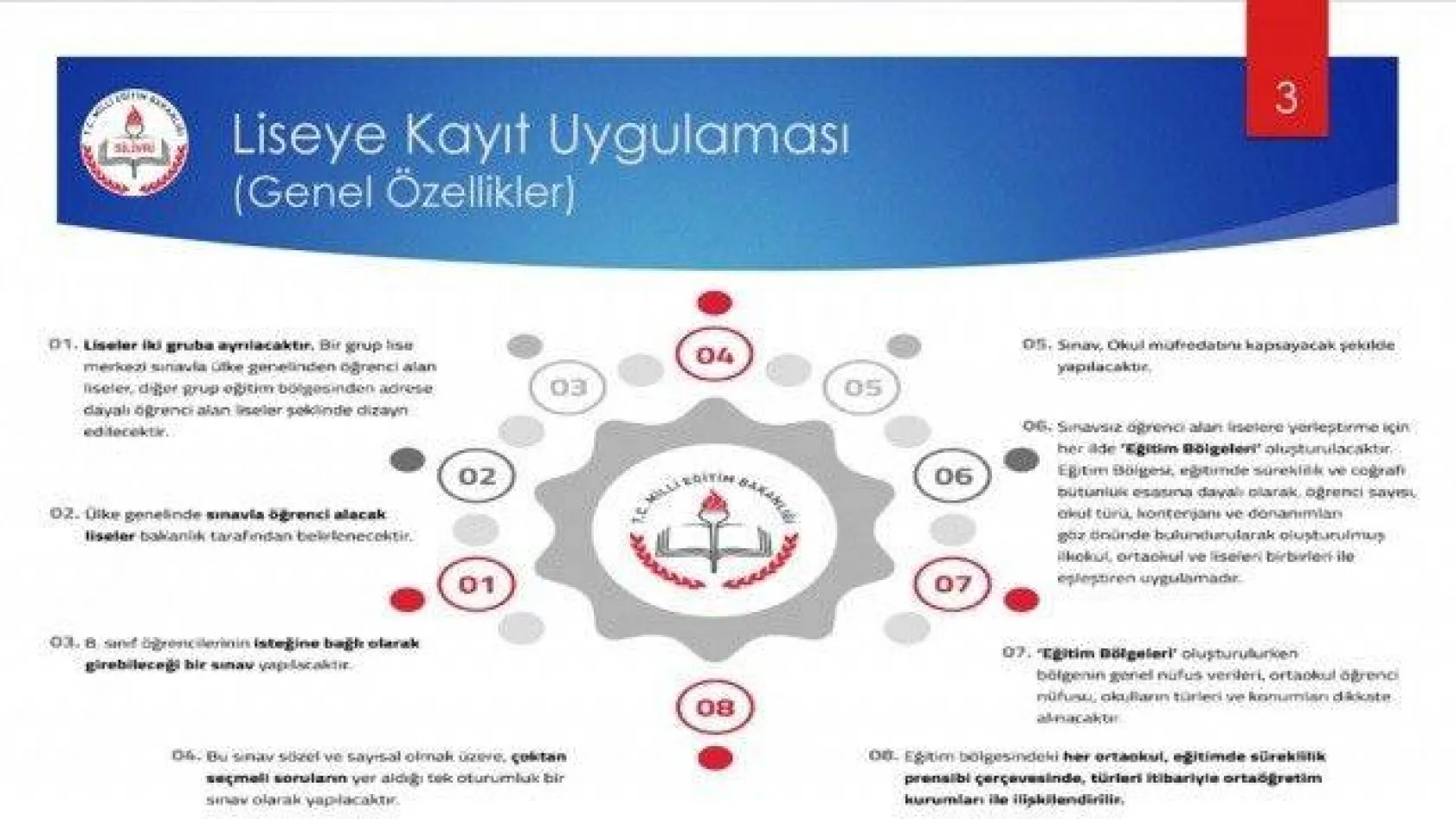 Liseye Kayıt Uygulaması tanıtım kitapçığı yayınlandı