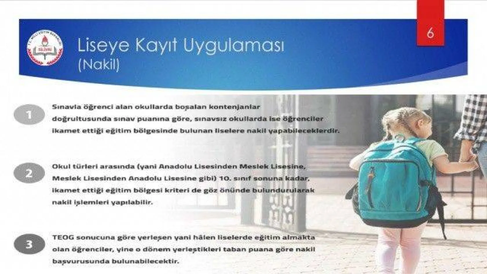 Liseye Kayıt Uygulaması tanıtım kitapçığı yayınlandı
