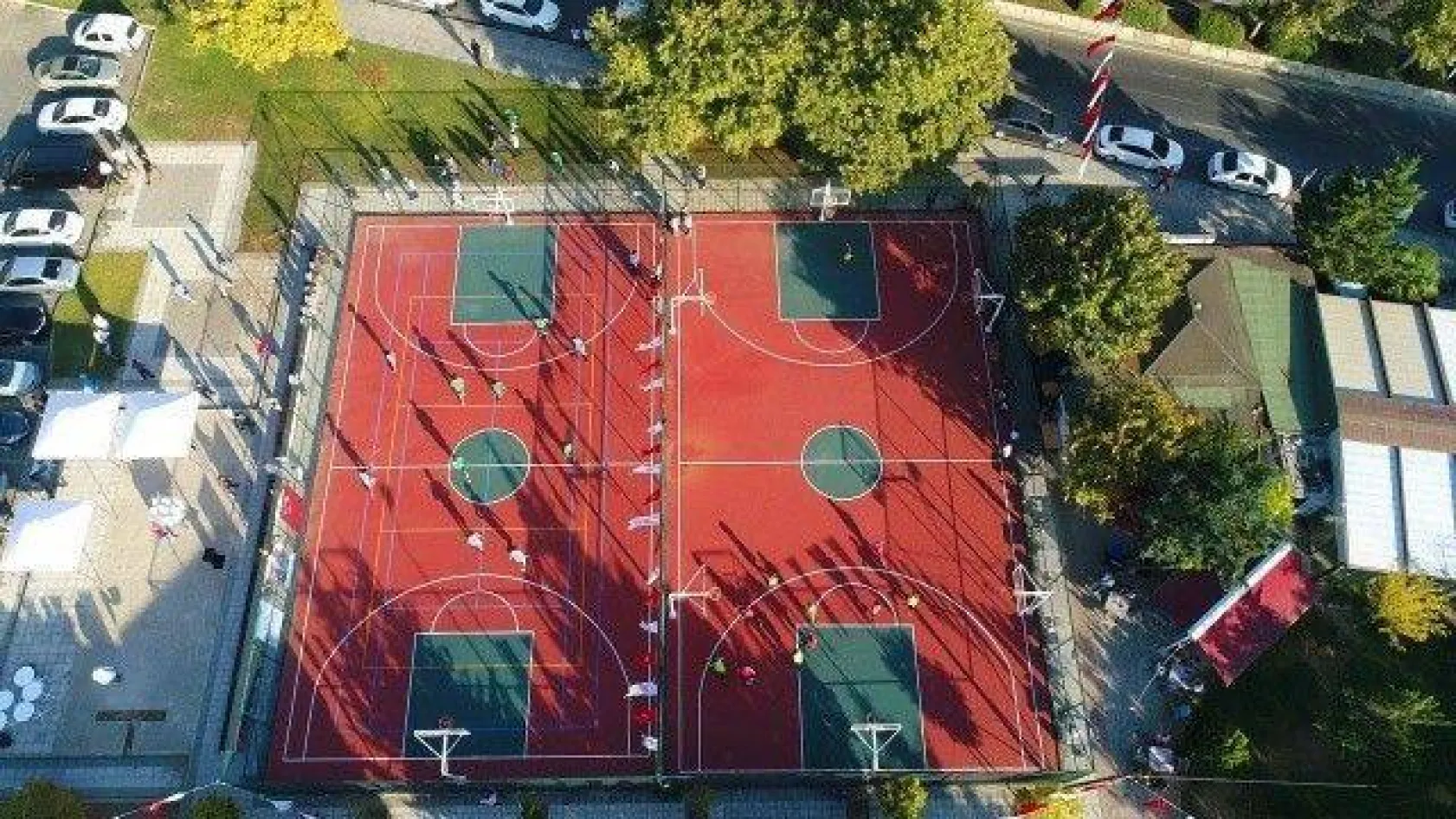 Aydan Siyavuş Basketbol Sahaları Törenle Açıldı