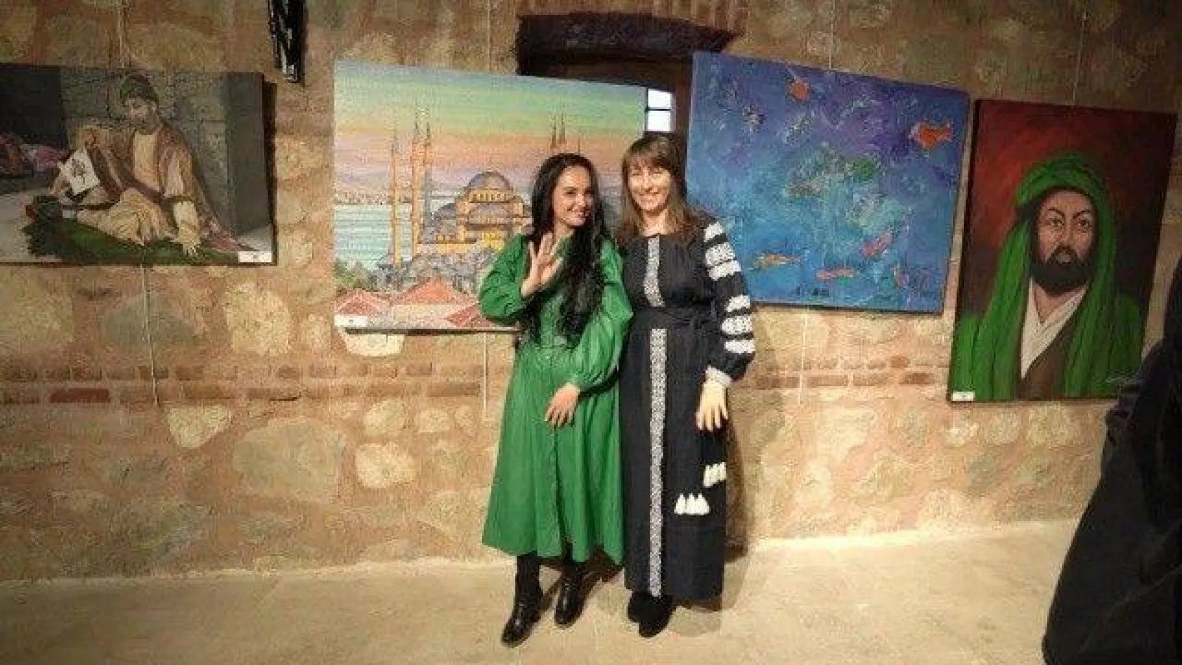 1. Uluslararası Silivri Resim Çalıştayı Sergisi Sanatseverlerle Buluştu