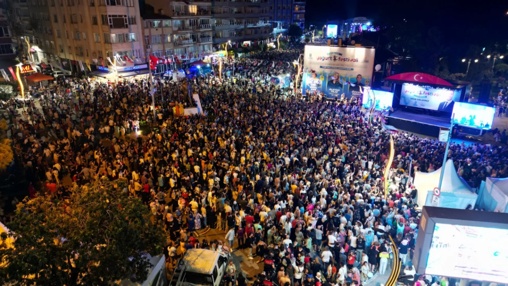 Silivri'de Yoğurt festivali coşkusu başladı