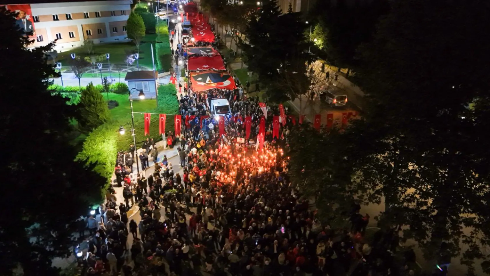29 Ekim'de Silivri'de tarihinin en kalabalık kutlaması yapıldı