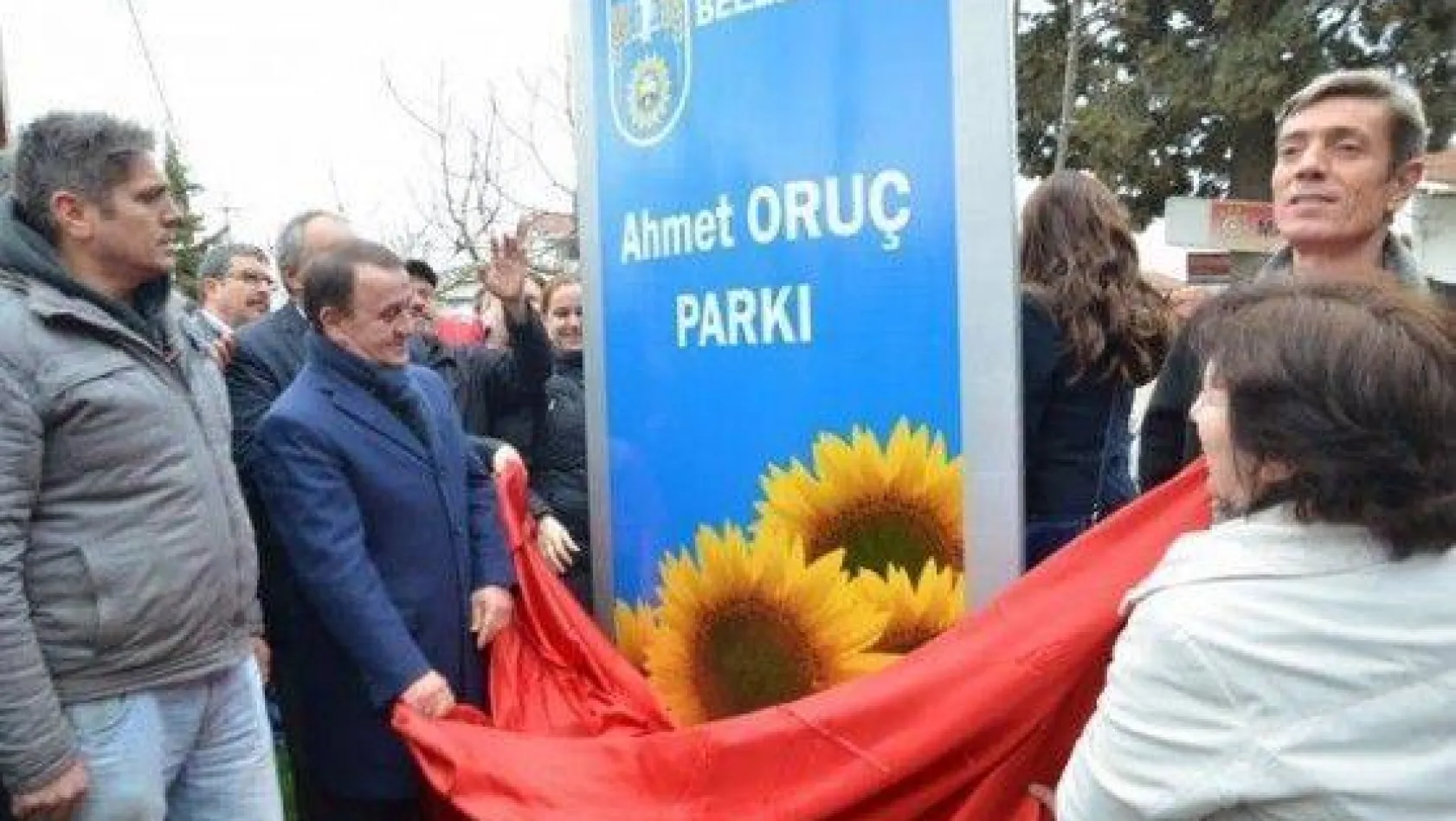 Ahmet Oruç Parkı Görkemli Bir Törenle Açıldı