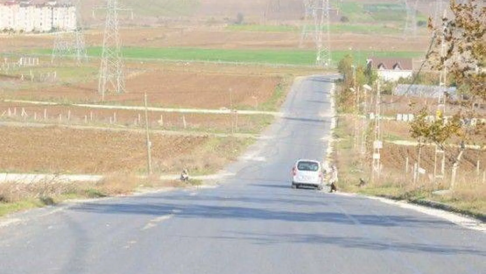 Çağdaşkent Yoluna Kaldırım Düzenlemesi