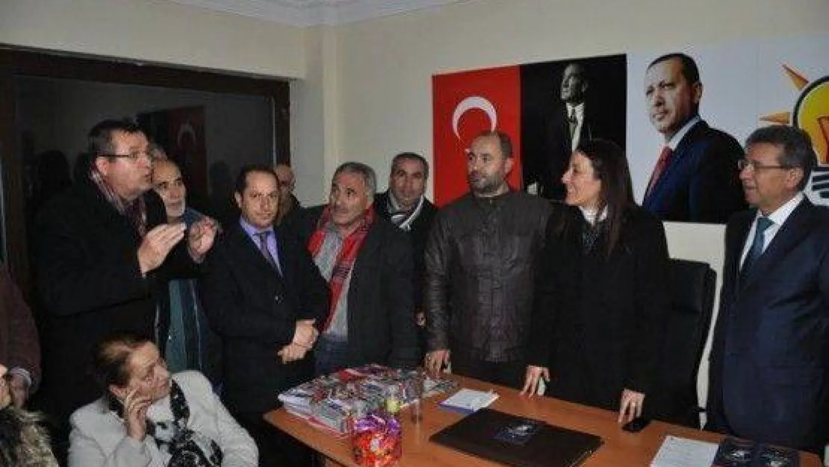 Sert'e Kavaklı ve Ortaköy'de Muhteşem Karşılama