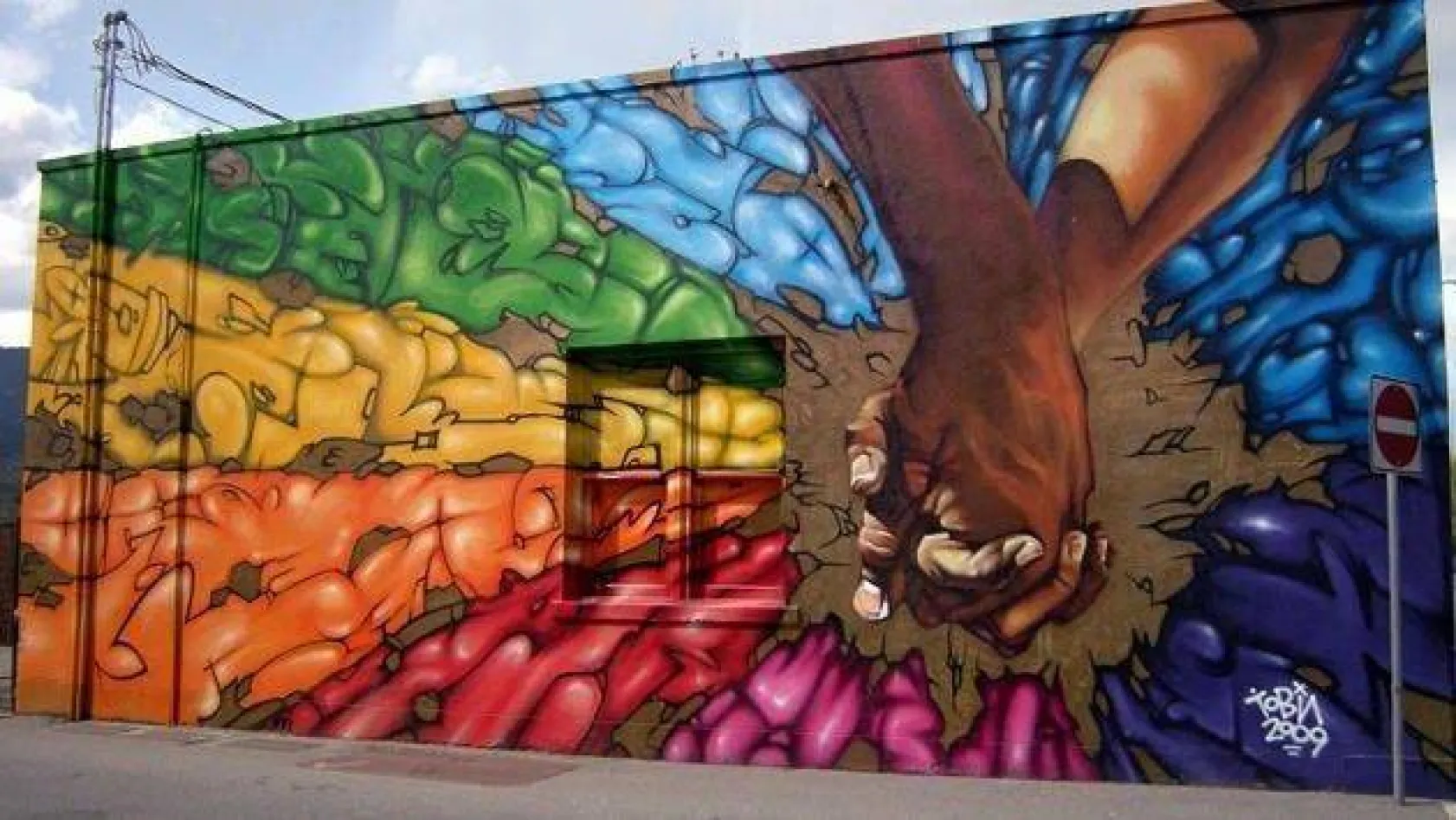 Sokak sanatçıların göz kamaştıran sanatı