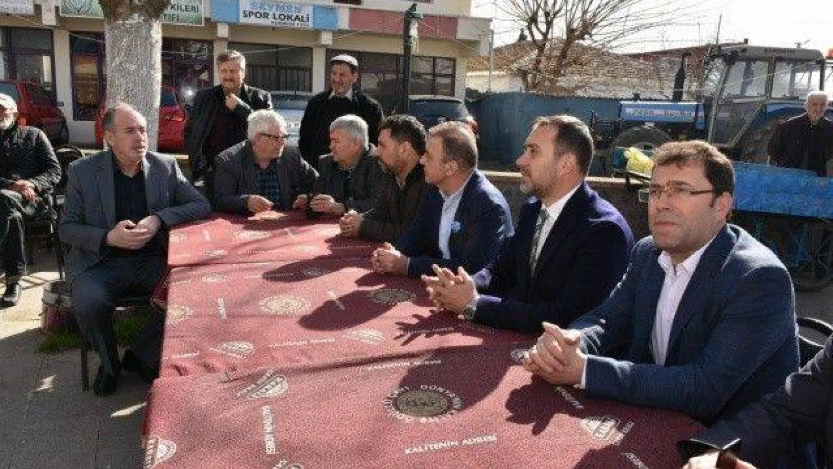 Başkan Yılmaz Seymen'de Vatandaşla Buluştu