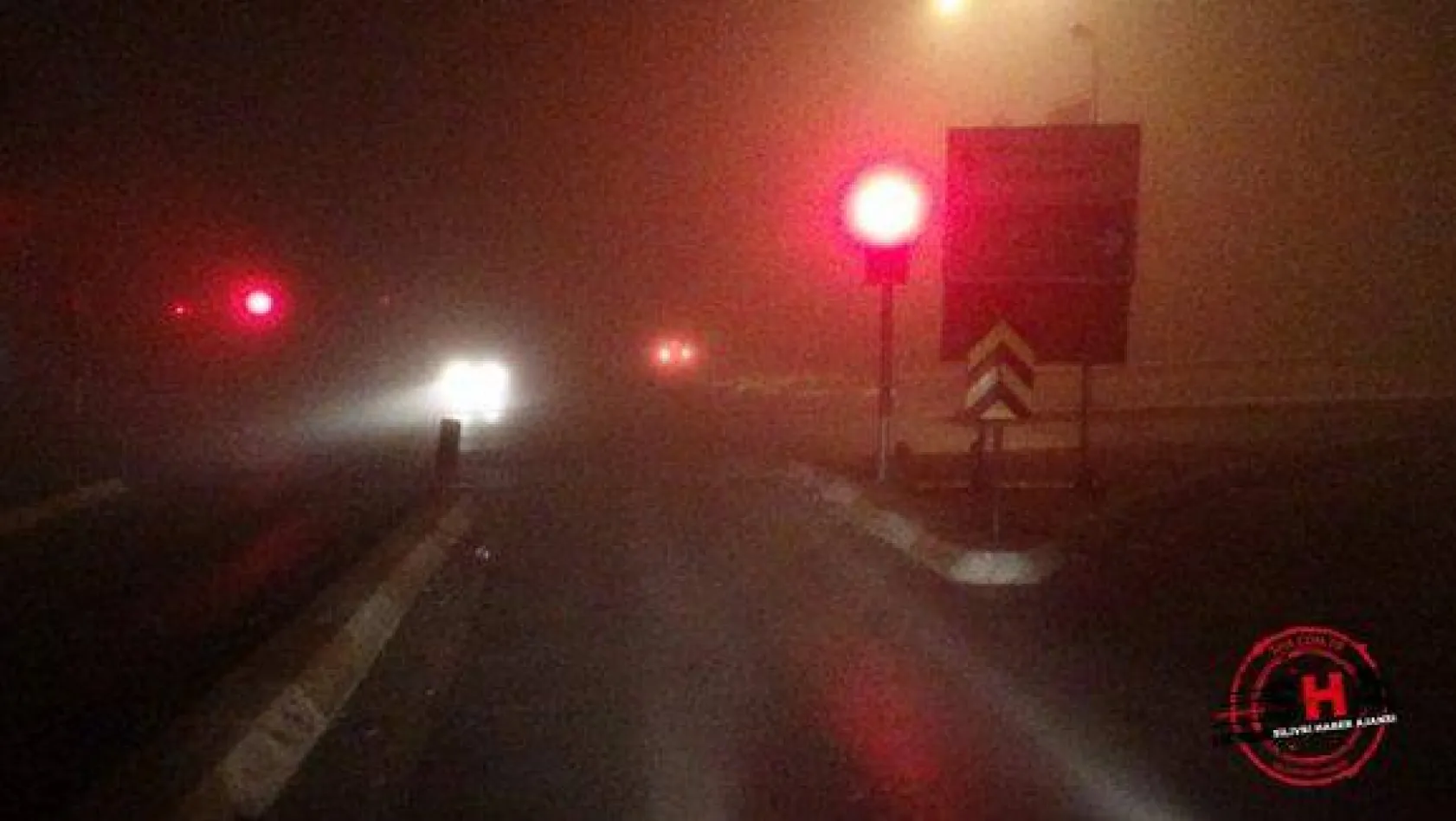 Silivri'de yoğun sis