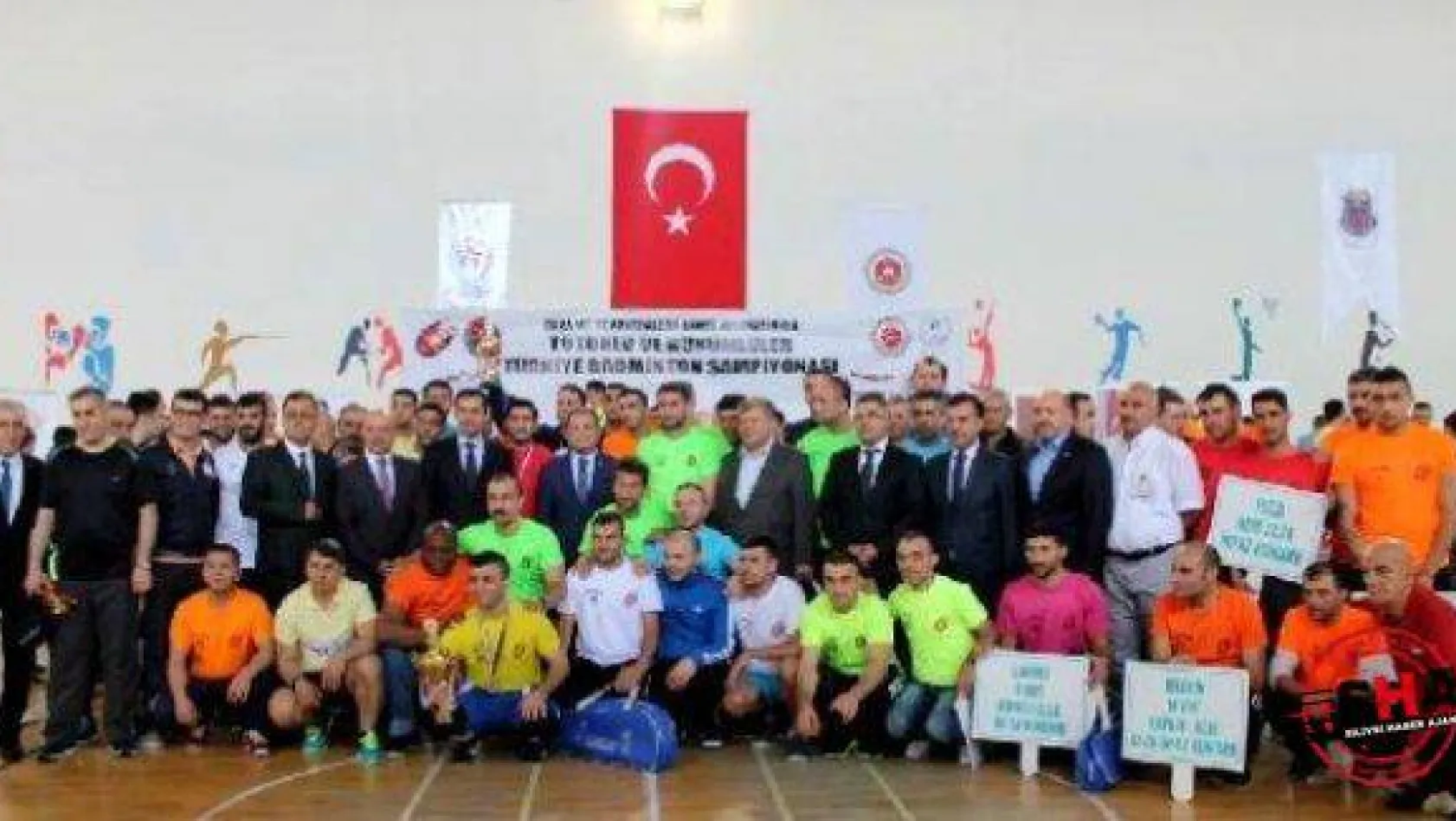 Tutuklu ve Hükümlüler Türkiye Badminton Şampiyonası Sona Erdi