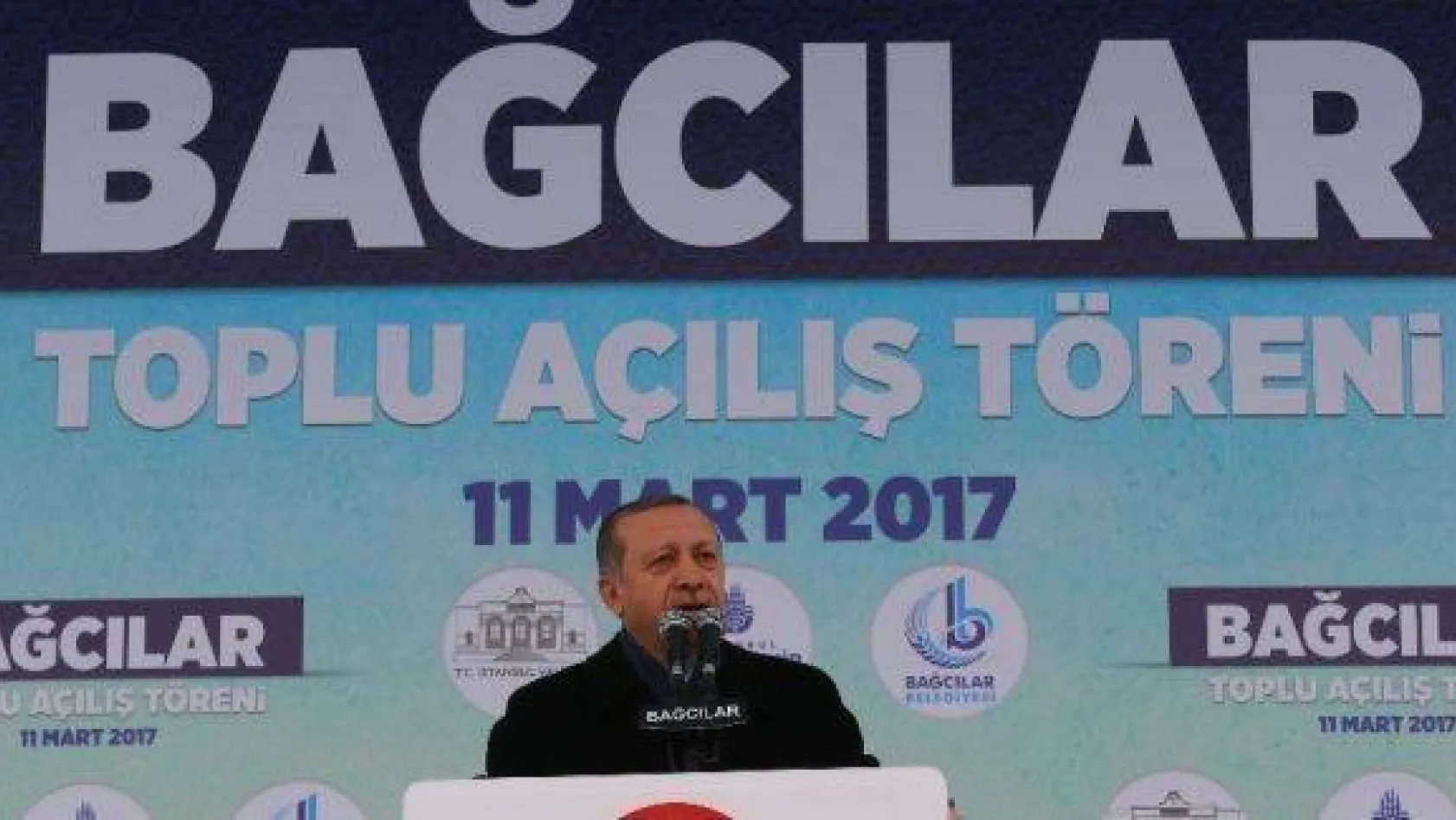Cumhurbaşkanı Erdoğan, Bağcılar'da toplu açılış törenine katıldı