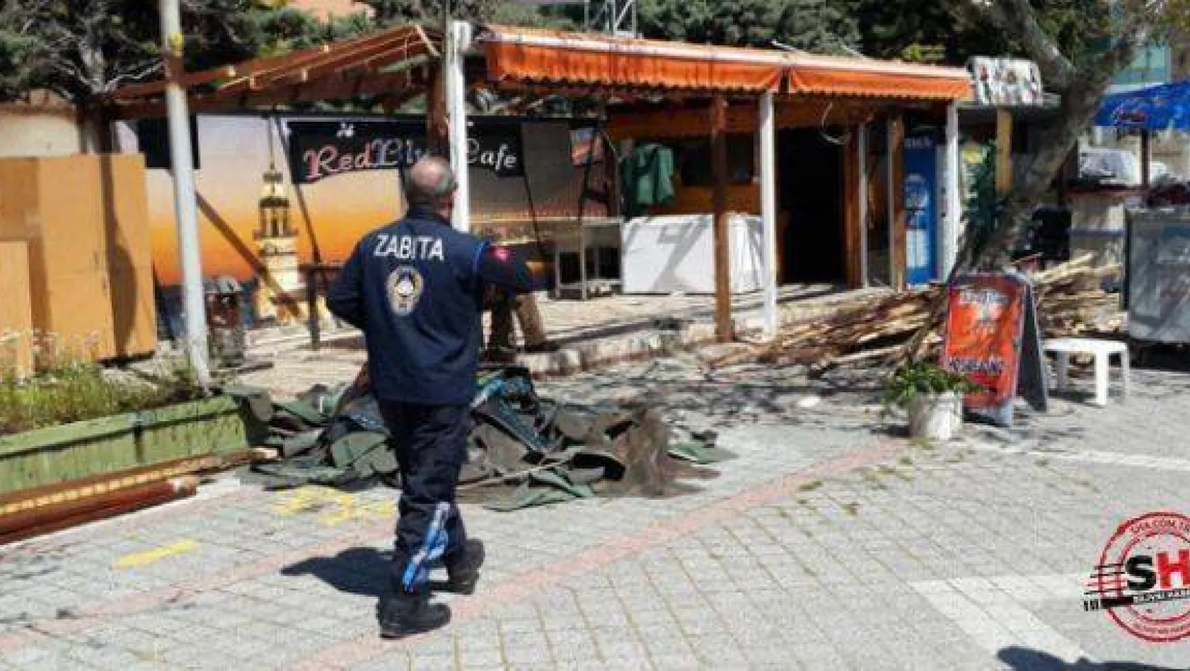 Selimpaşa'da Büfe İşgalleri Kaldırılıyor