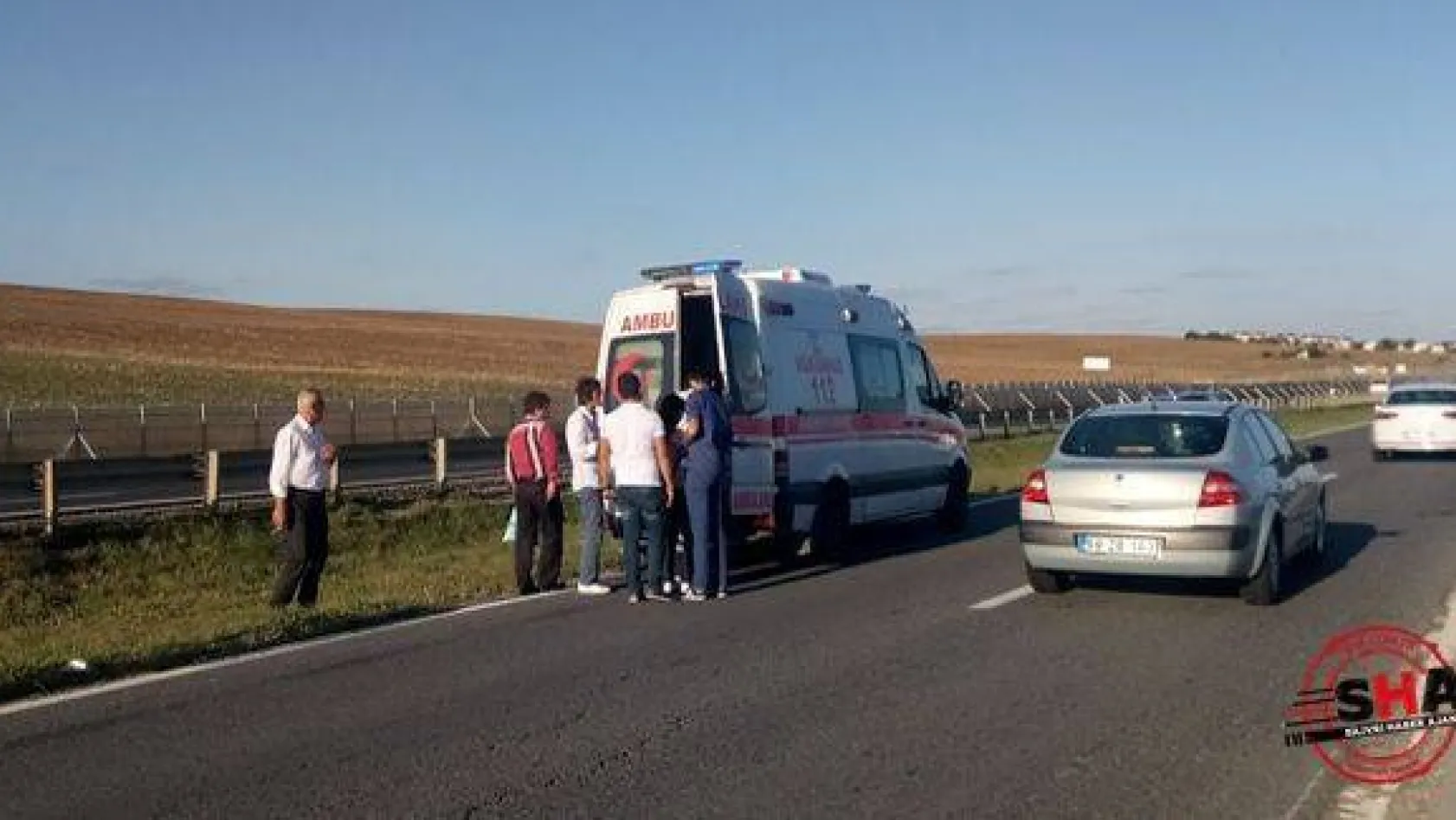 Semizkumlar'da kaza 1 yaralı