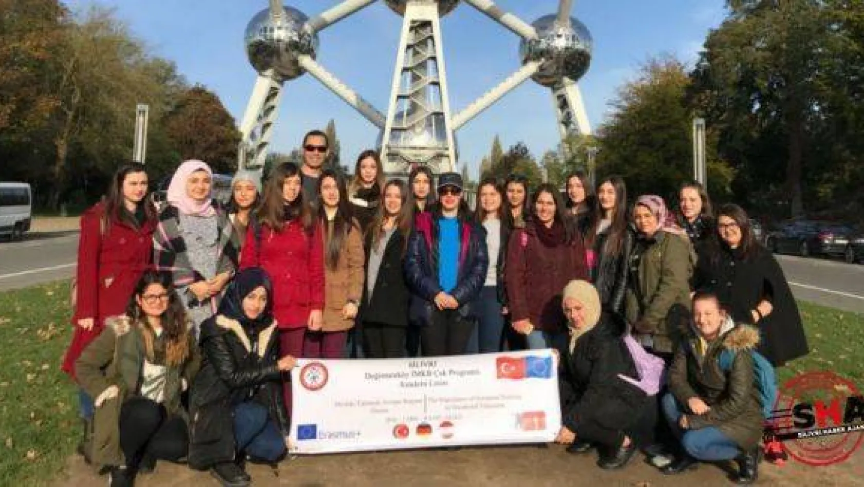 Değirmenköy'lü öğrenciler Erasmus Stajını tamamladı