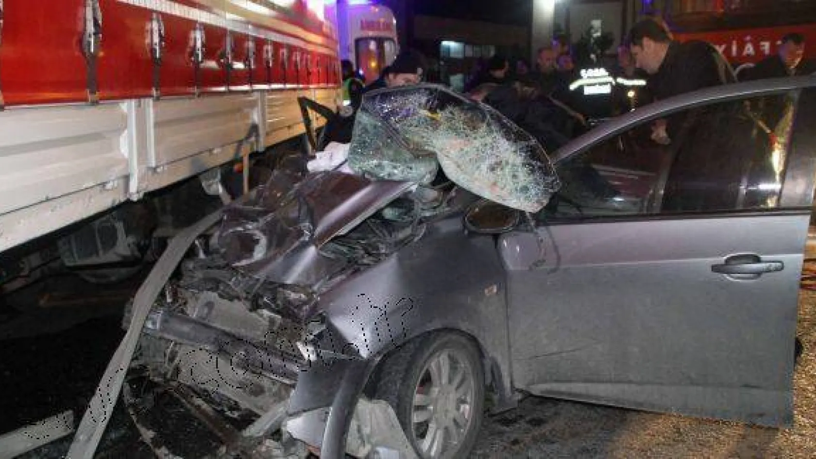 Çerkezköy'de katliam gibi kaza 1 ölü, 3 yaralı