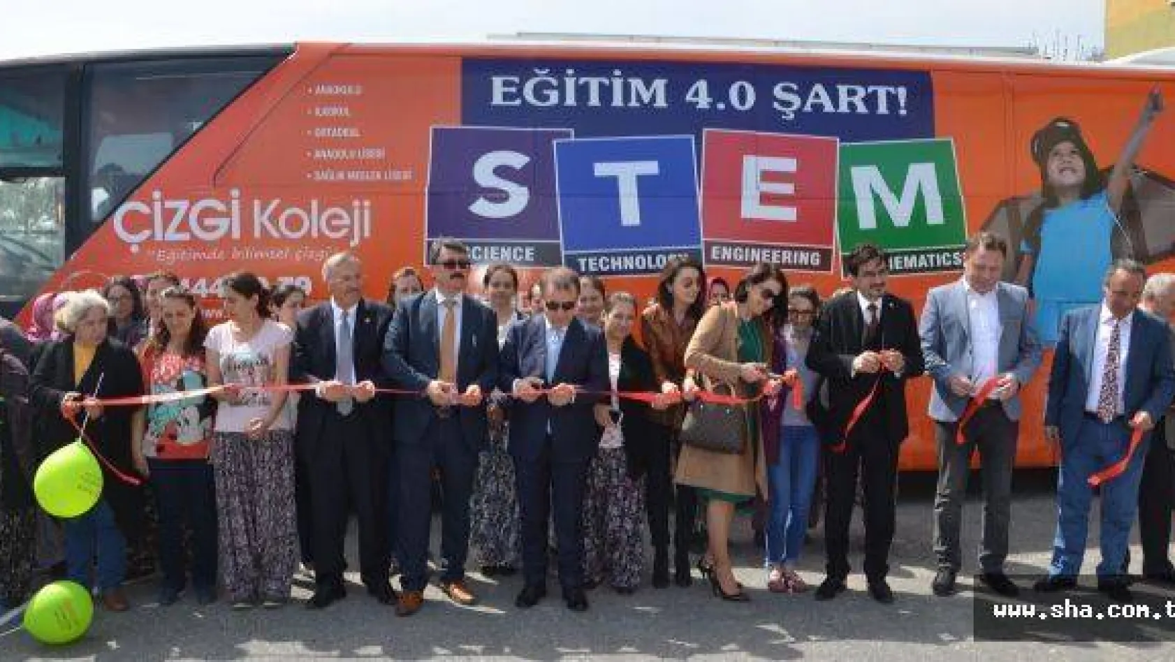 Çizgi Koleji'nin 'STEM Otobüsü' yola çıktı