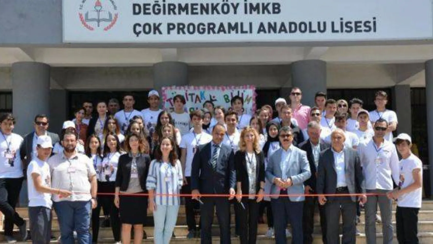 Değirmenköy Lisesinde TÜBİTAK 4006 Bilim Fuarı açıldı