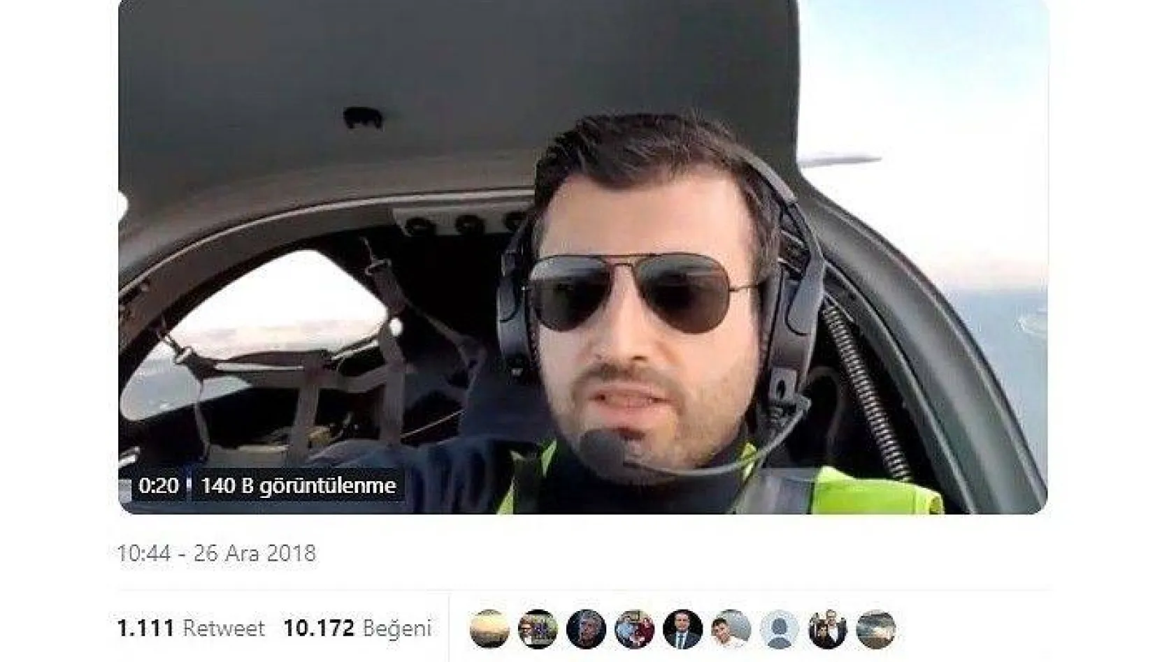 Selçuk Bayraktar, Hava Aracı ile İlk Seferini İstanbul'dan Tekirdağ'a Yaptı