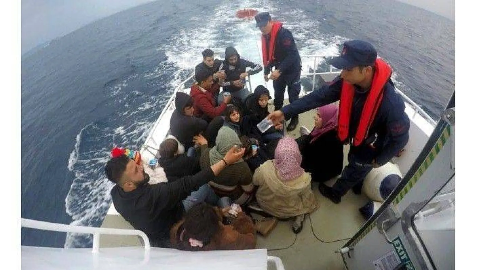 Silivri Limanına kayıtlı tekne ile insan kaçakçılığı