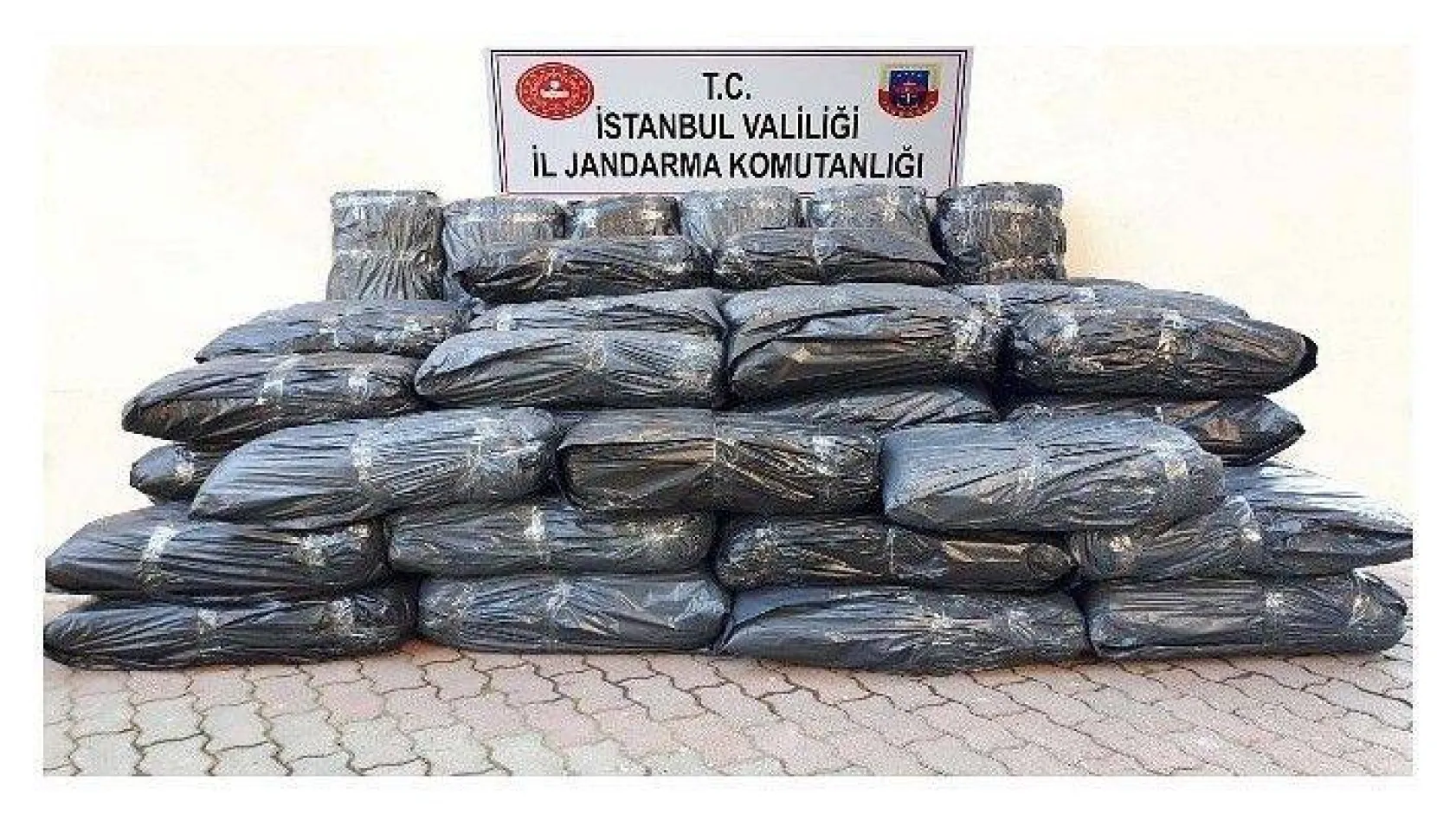 Jandarma operasyonunda 650 kilo uyuşturucu ele geçirildi