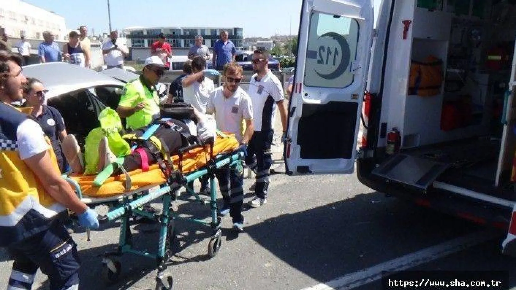 Silivri'de zincirleme kaza 7 yaralı