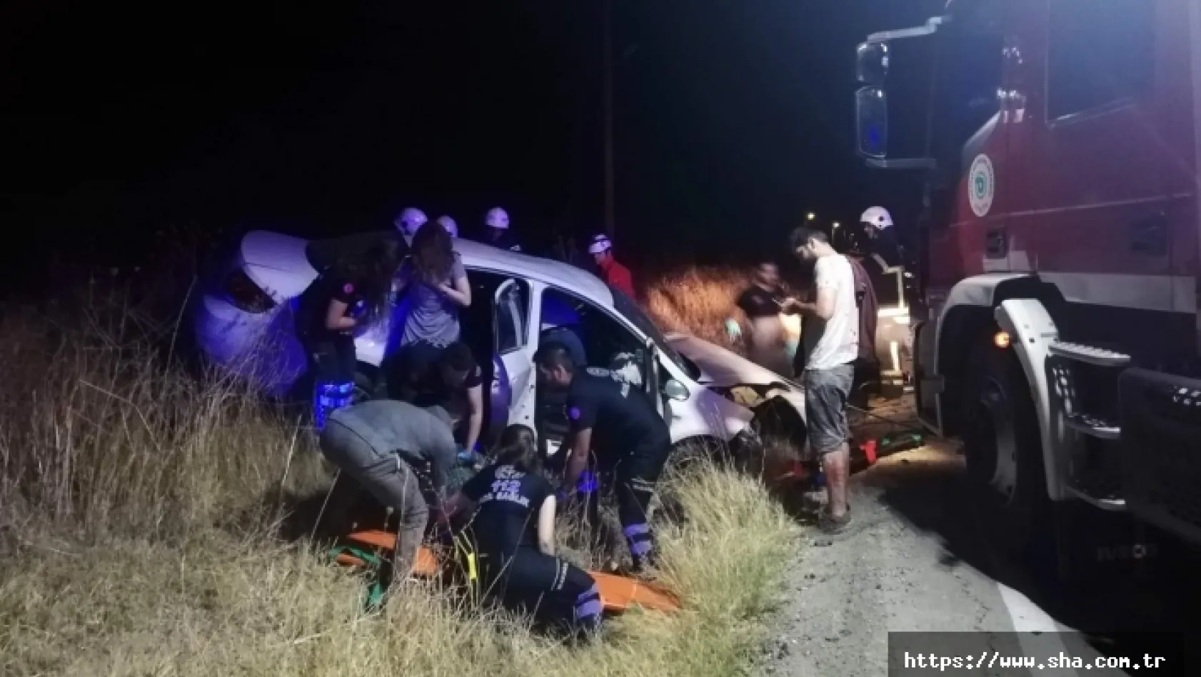 Çorlu'da Feci Kaza, 1 Ölü 1'i Ağır 5 Yaralı