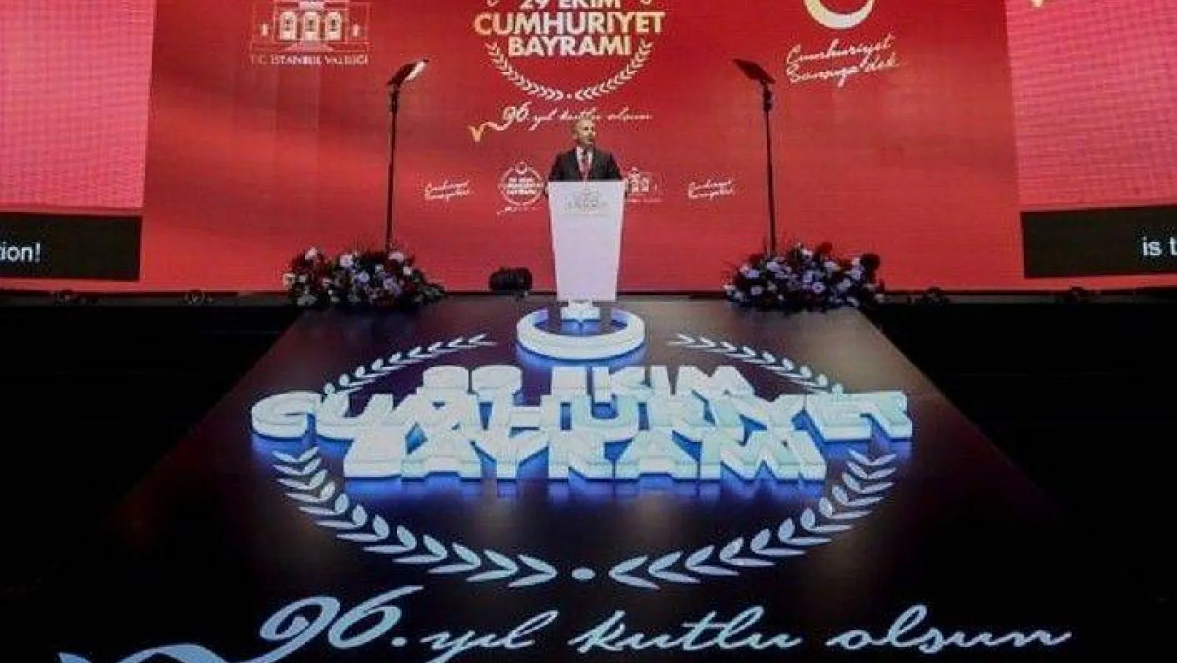 İstanbul Valisi Yerlikaya'dan Cumhuriyet resepsiyonu