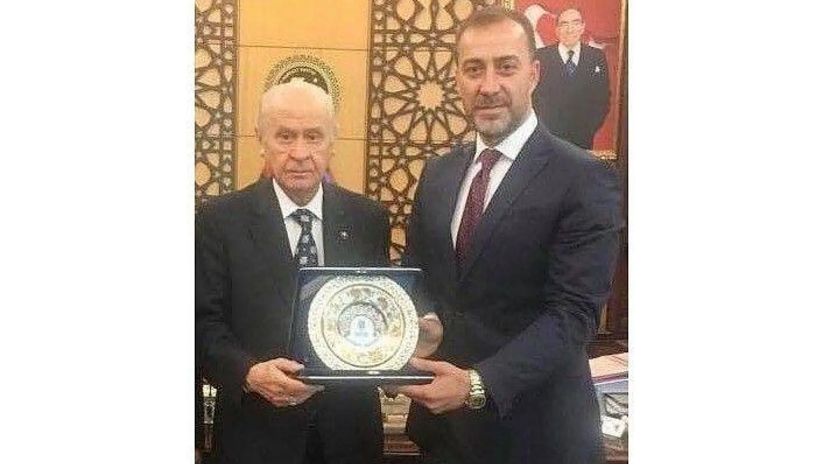 Başkan Yılmaz, MHP Lideri Bahçeli'yi ziyaret etti