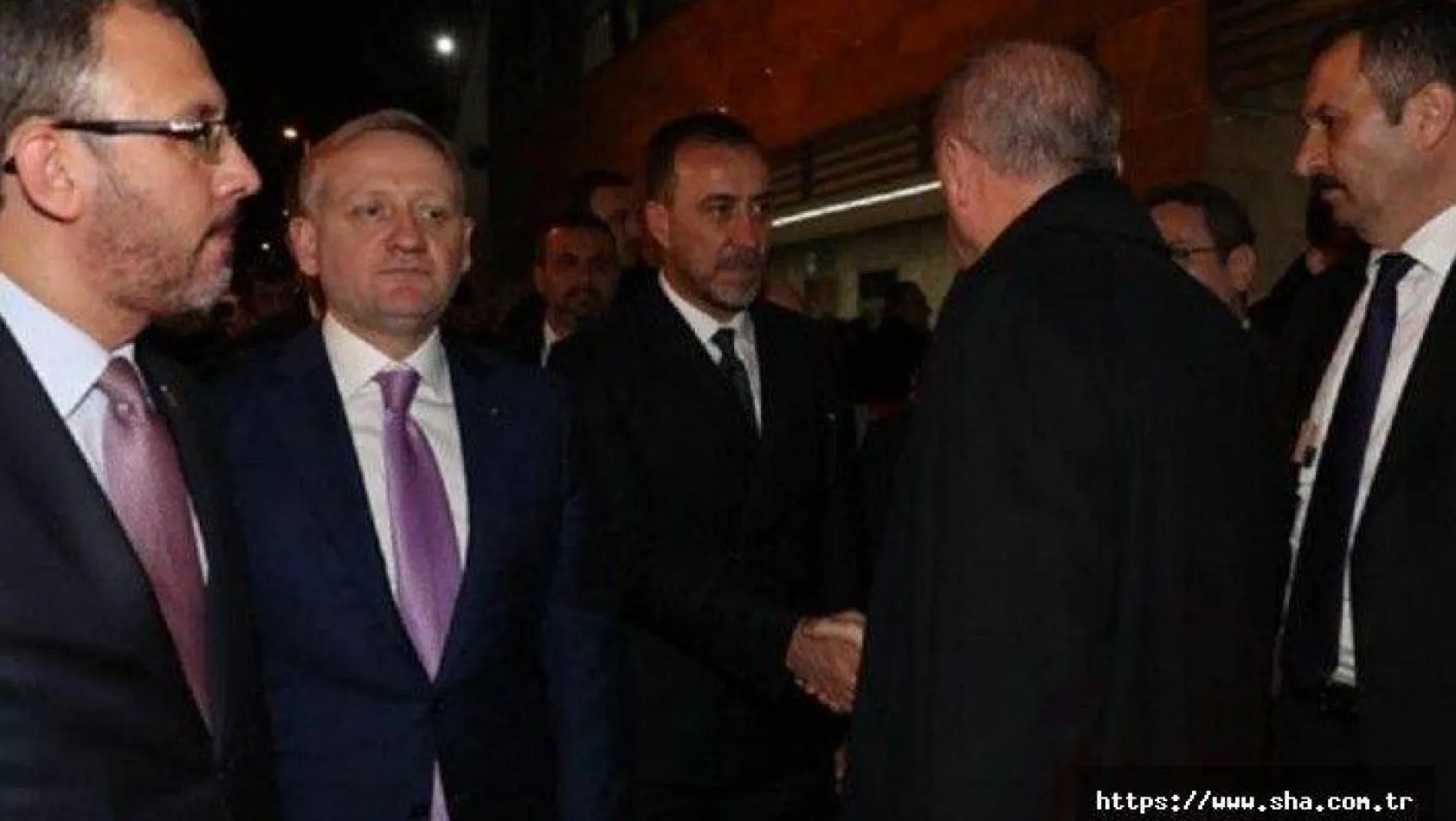 Cumhurbaşkanı Erdoğan ile görüştü