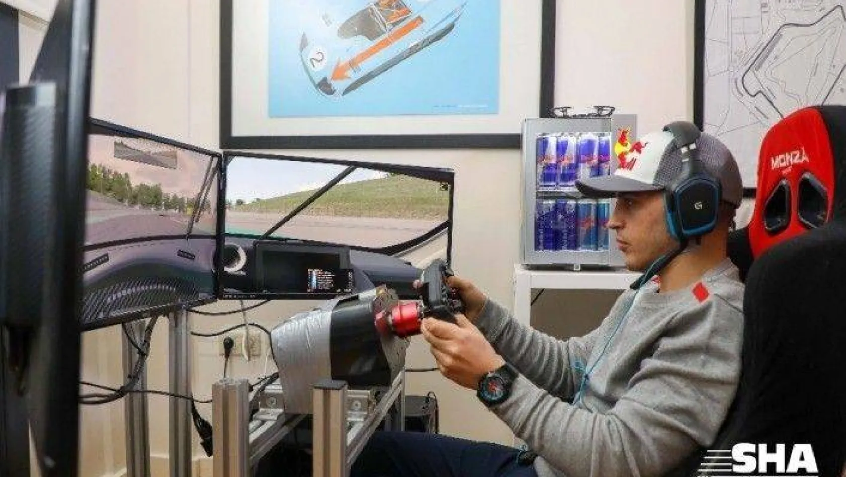 Ayhancan Güven, Formula 1 pilotlarıyla yarıştı