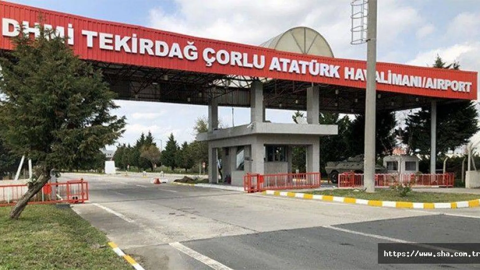 Çorlu Atatürk Havalimanında uçuşlar durdu