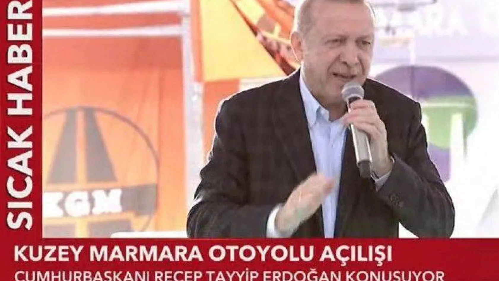 Cumhurbaşkanı Erdoğan Silivri'de Konuşuyor