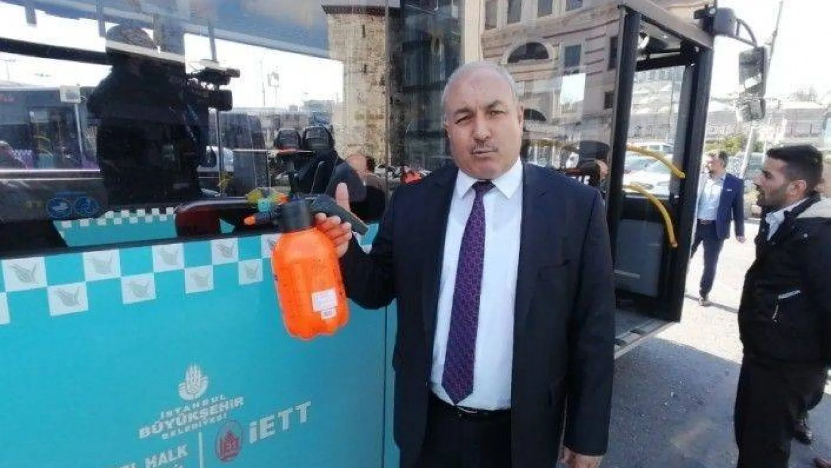 İstanbul'da özel halk otobüsü şoförlerinden örnek davranış
