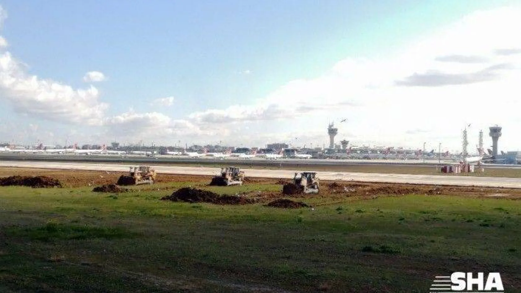 Atatürk Havalimanı'ndaki hastanenin kazı çalışmaları sürüyor