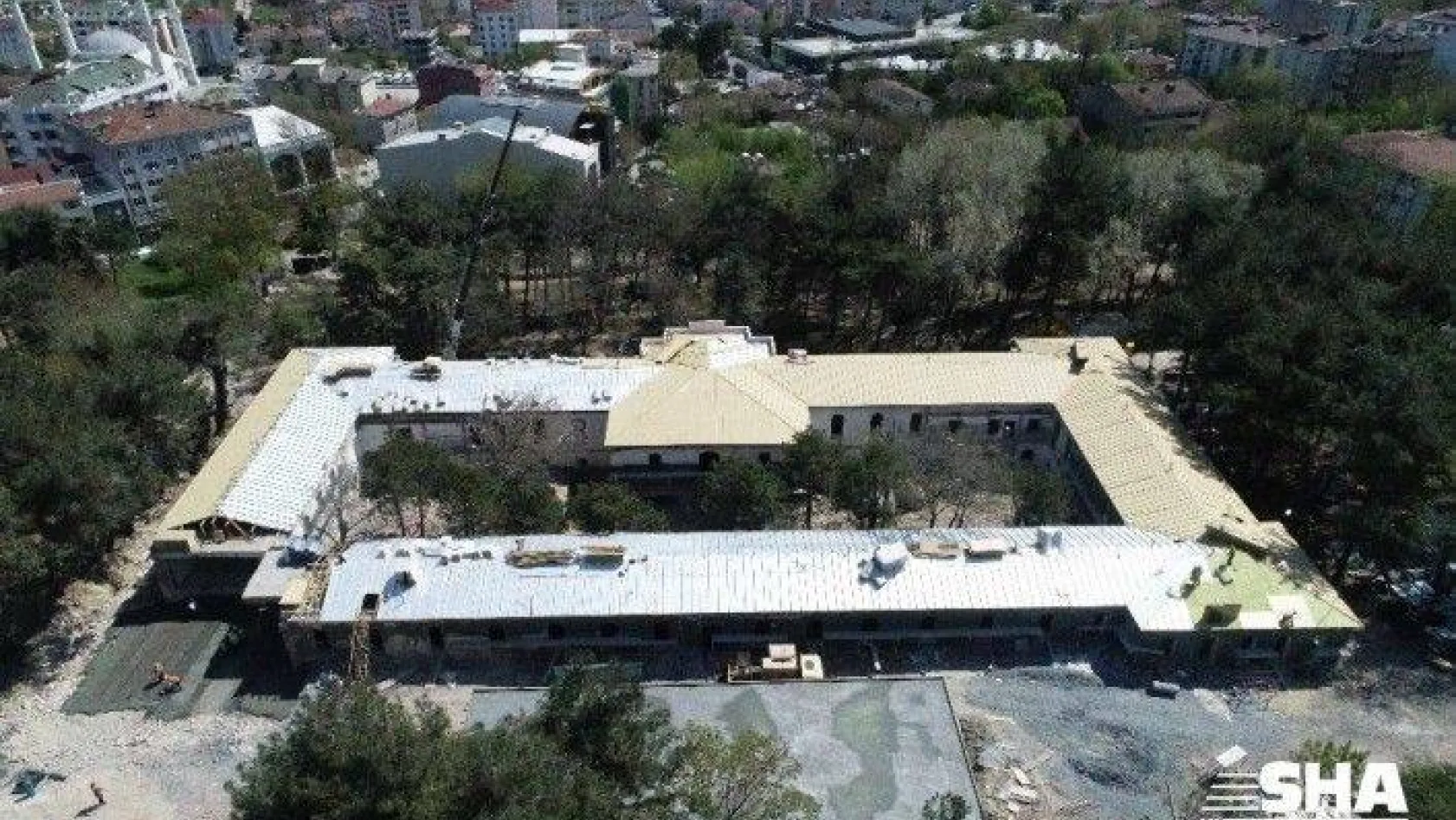 Hadımköy Askeri Hastanesi restorasyonunun yüzde 50'si tamamlandı