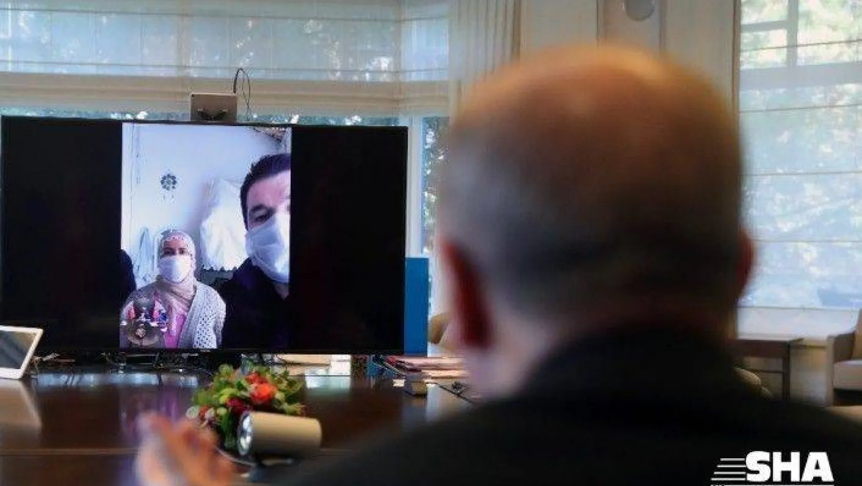 Cumhurbaşkanı Erdoğan kızları kaçırılan Ağrılı aileyle görüştü